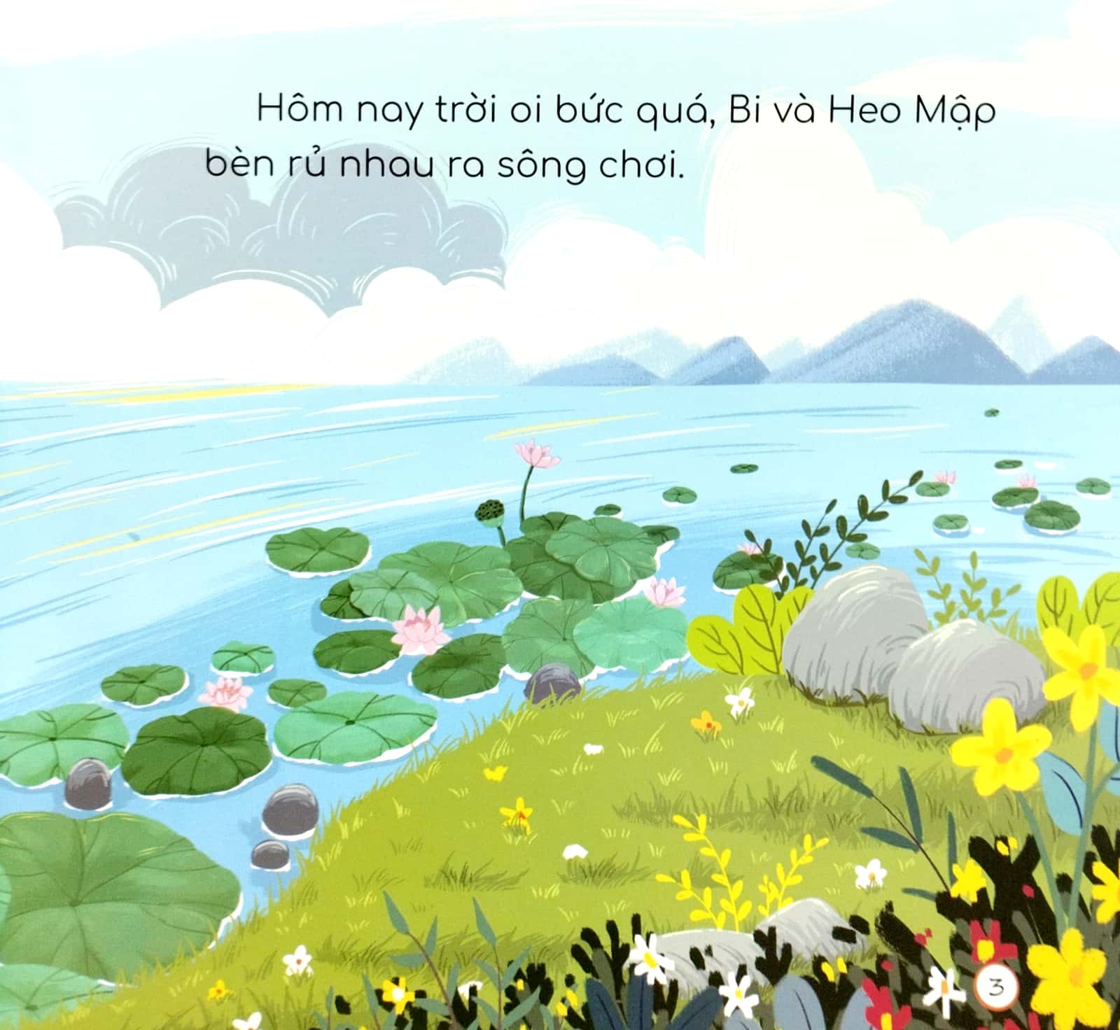 em học cách giữ an toàn cho bản thân - vịt con suýt chết đuối