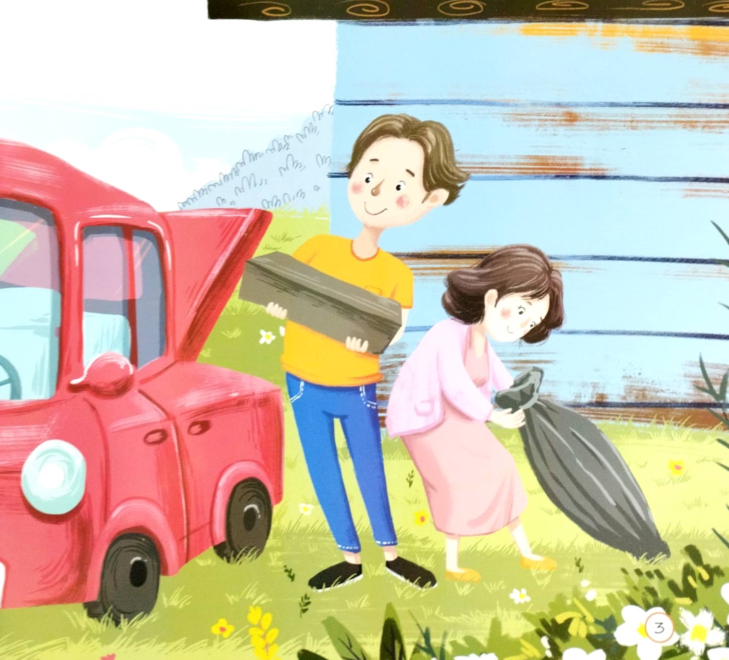 em học cách giữ an toàn cho bản thân - xin lỗi nhé thỏ bông