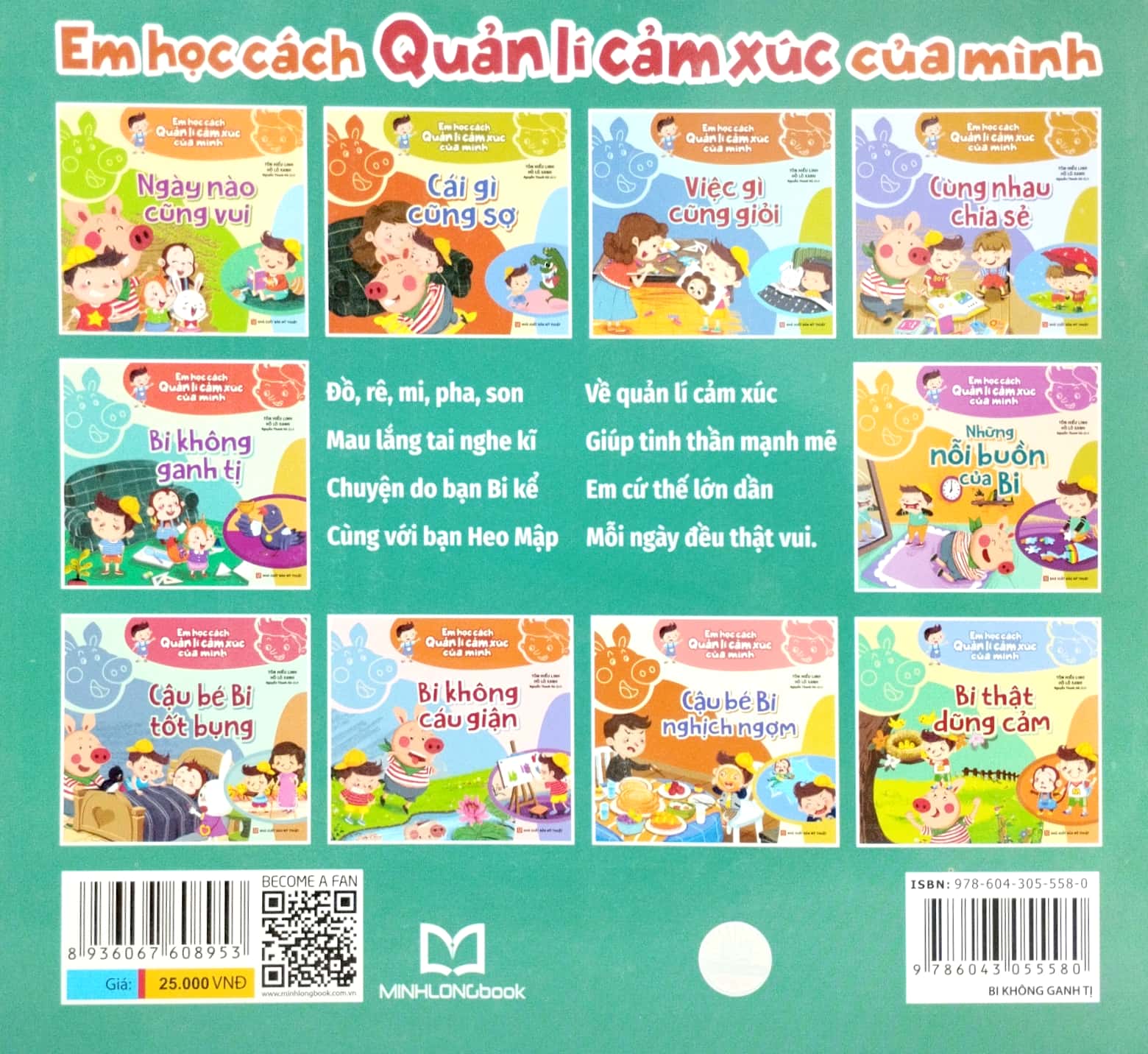 em học cách quản lí cảm xúc của mình - bi không ganh tị