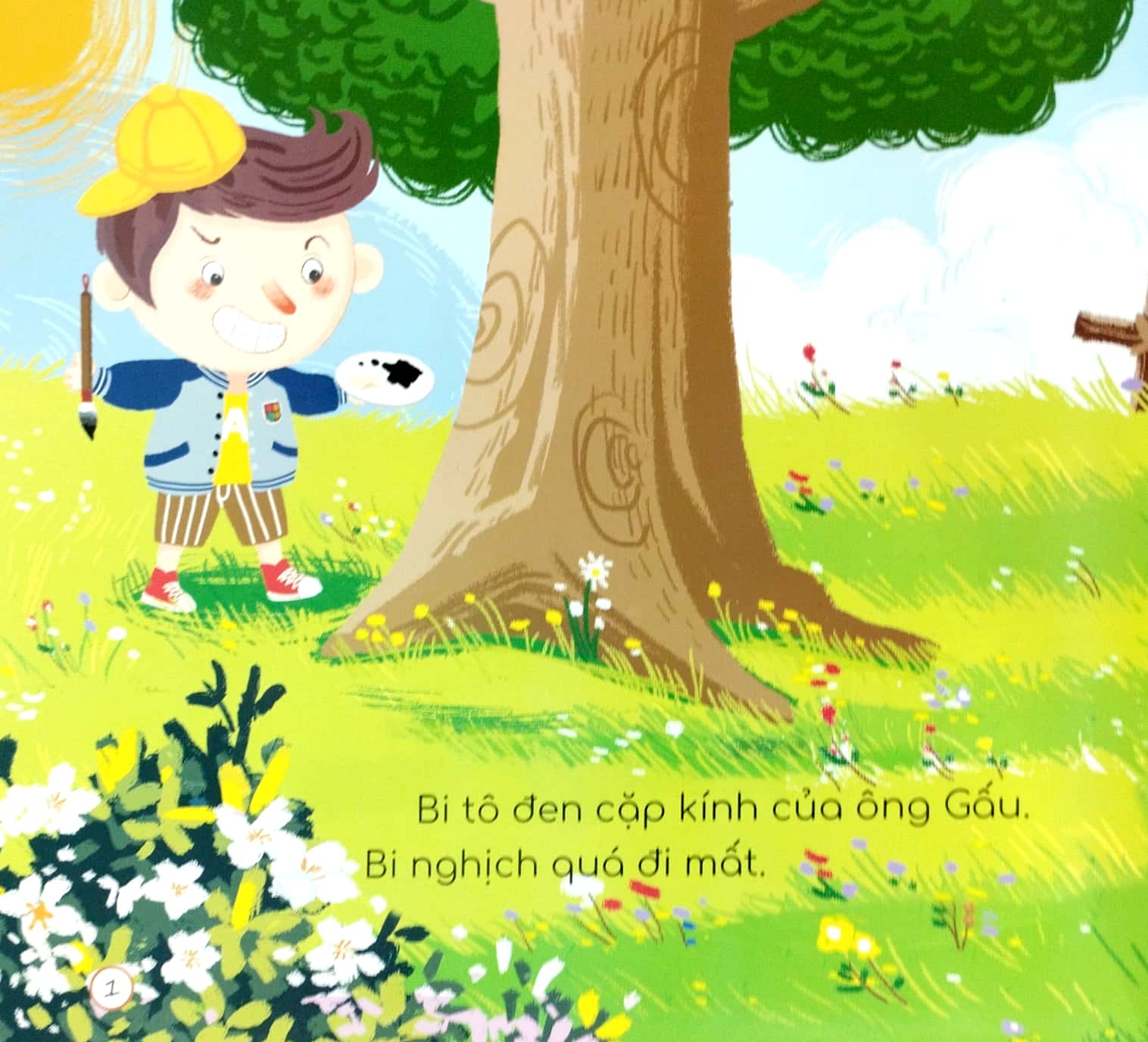 em học cách quản lí cảm xúc của mình - cậu bé bi nghịch ngợm