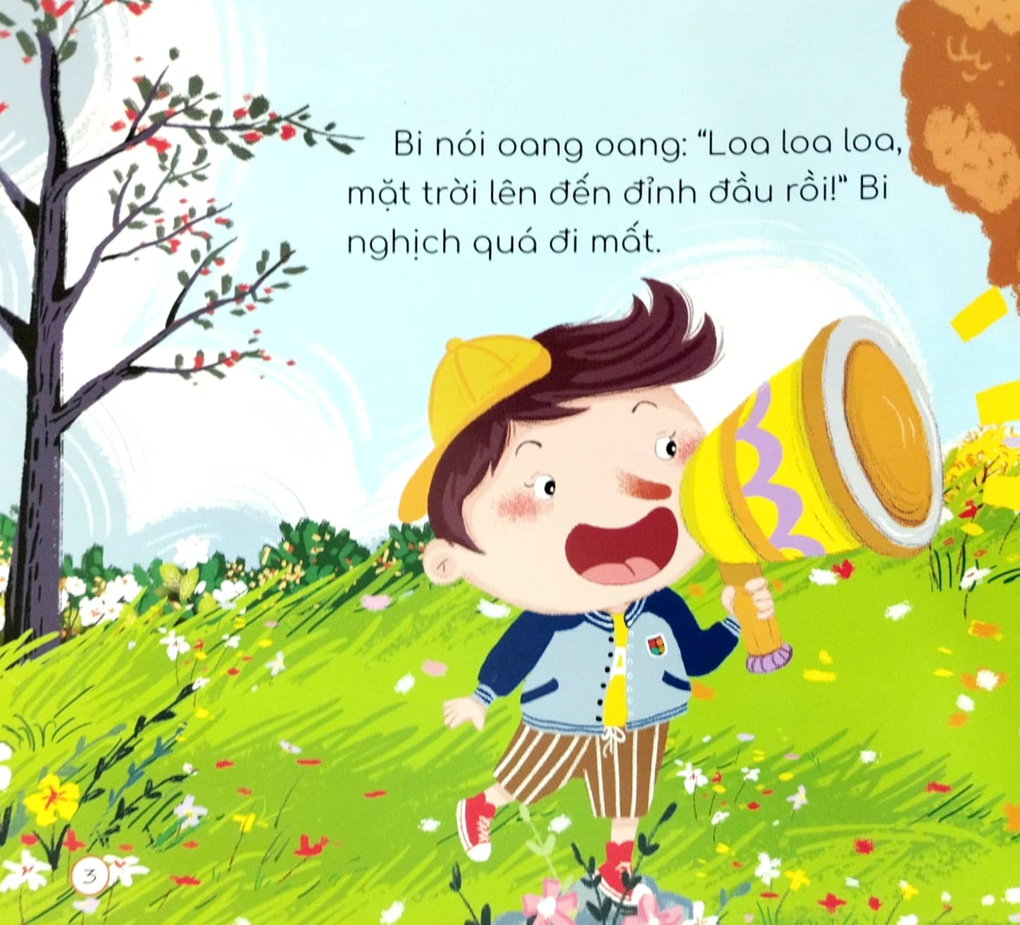 em học cách quản lí cảm xúc của mình - cậu bé bi nghịch ngợm