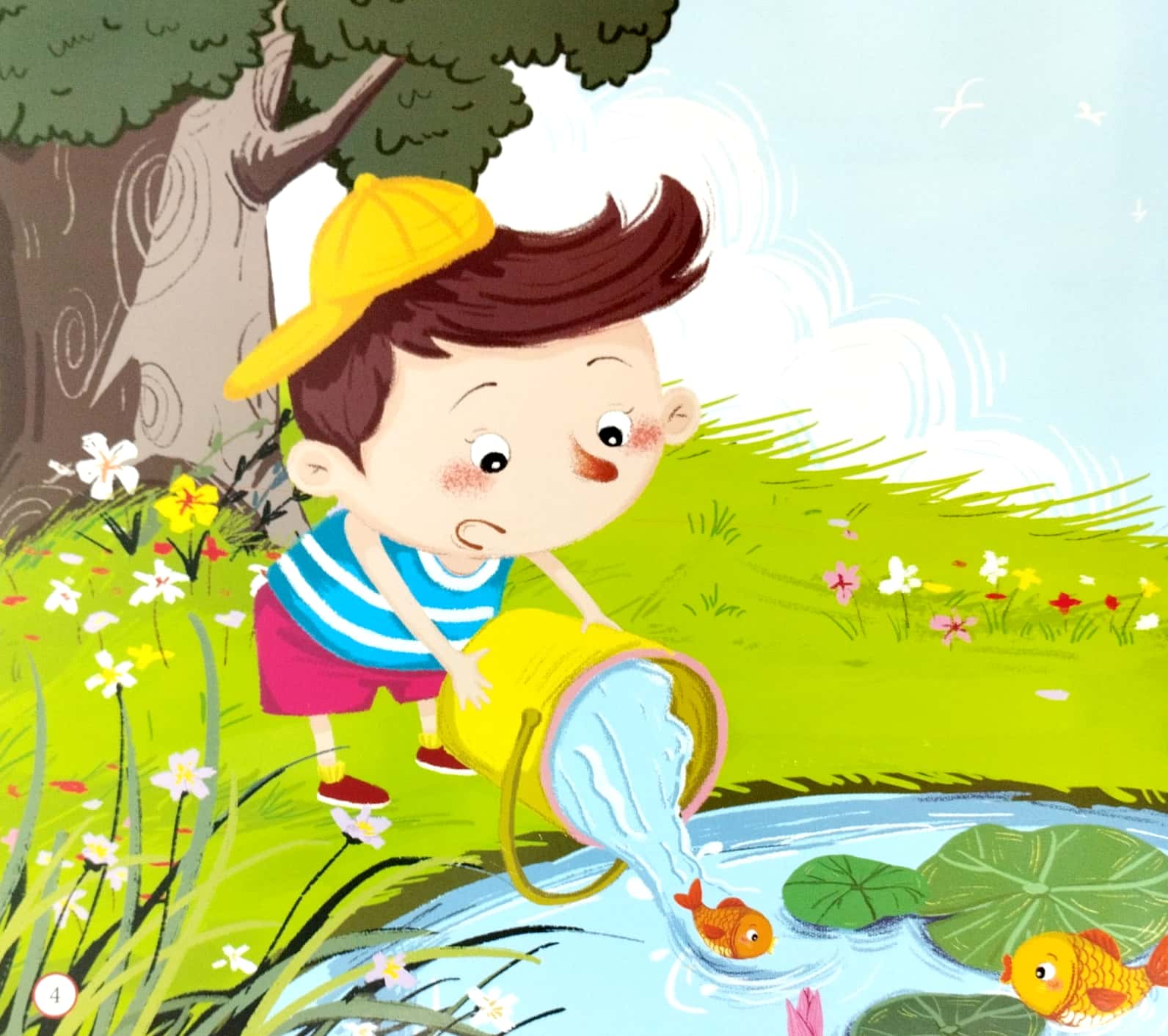 em học cách quản lí cảm xúc của mình - cậu bé bi tốt bụng