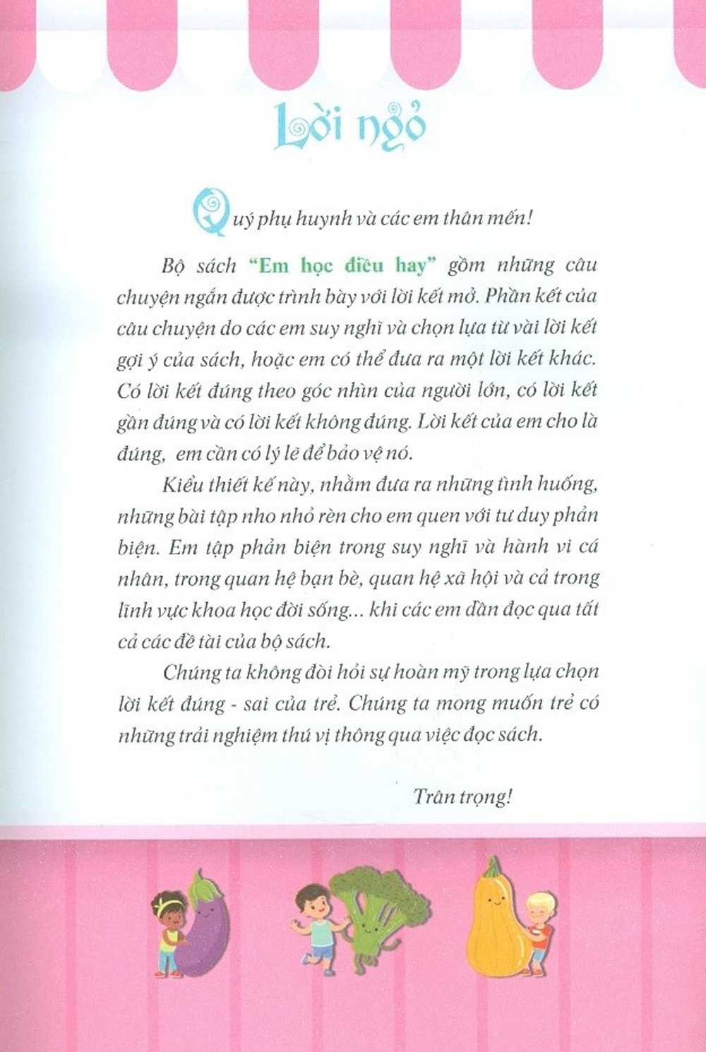 em học điều hay: yêu quý bản thân