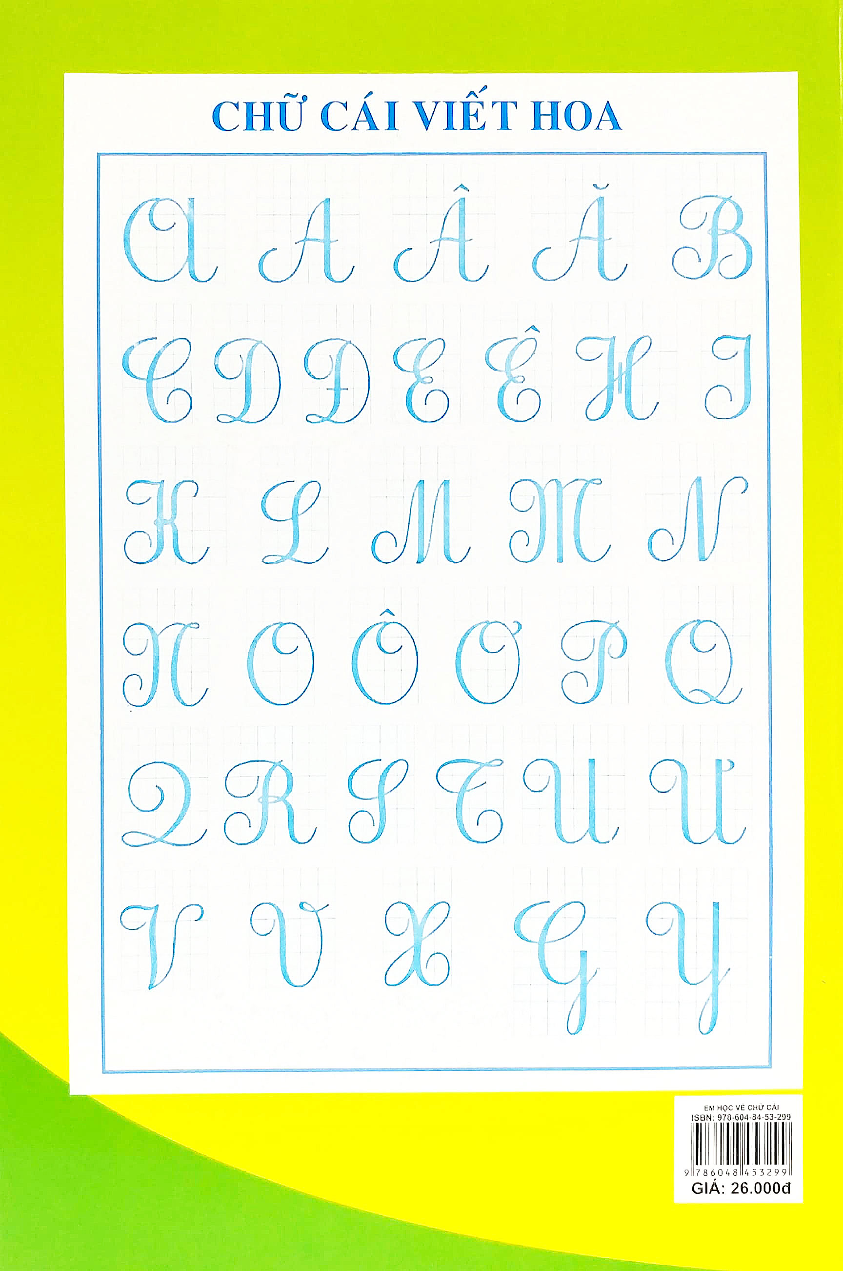 em học vẽ chữ cái