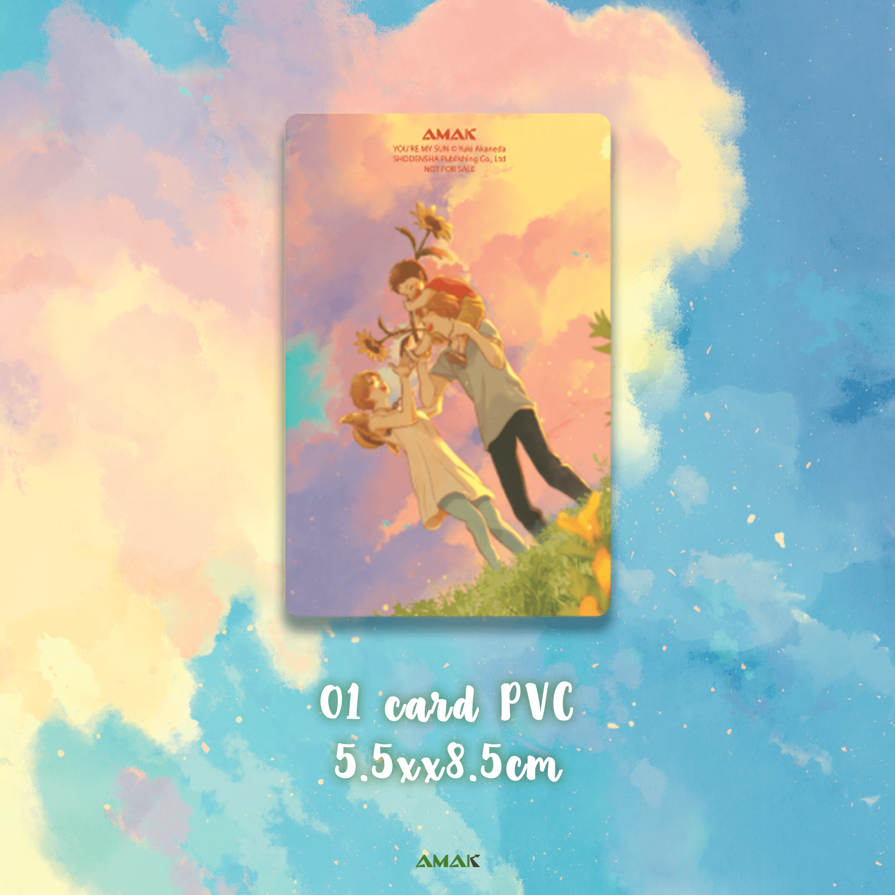 em là ánh dương - tặng kèm pvc card + card nhũ ánh trai hai mặt + khung trưng bày