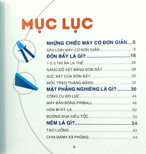 em là nhà khoa học nhí - kiến thức về những loại máy móc đơn giản dành cho trẻ em