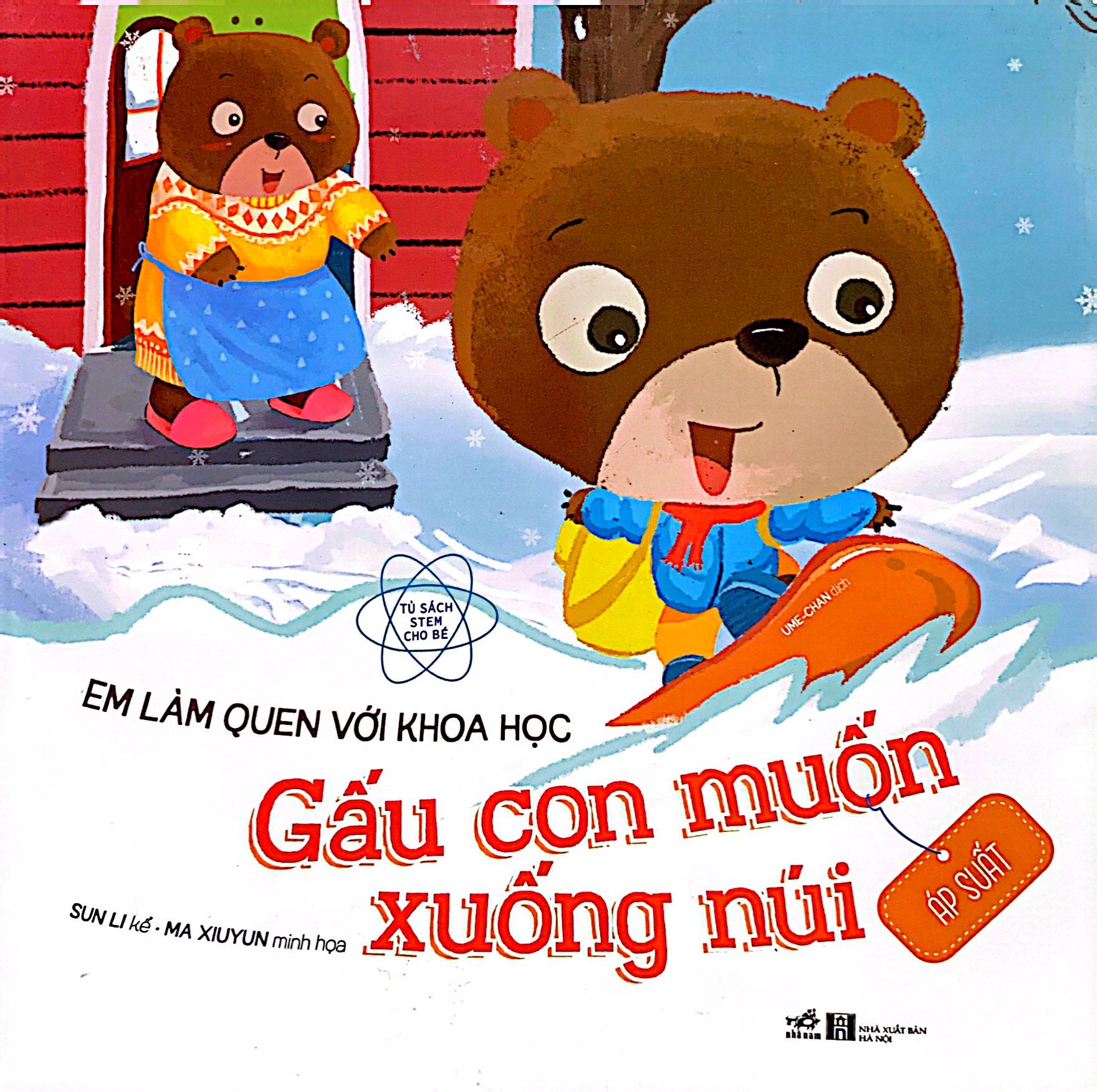 em làm quen với khoa học - gấu con muốn xuống núi