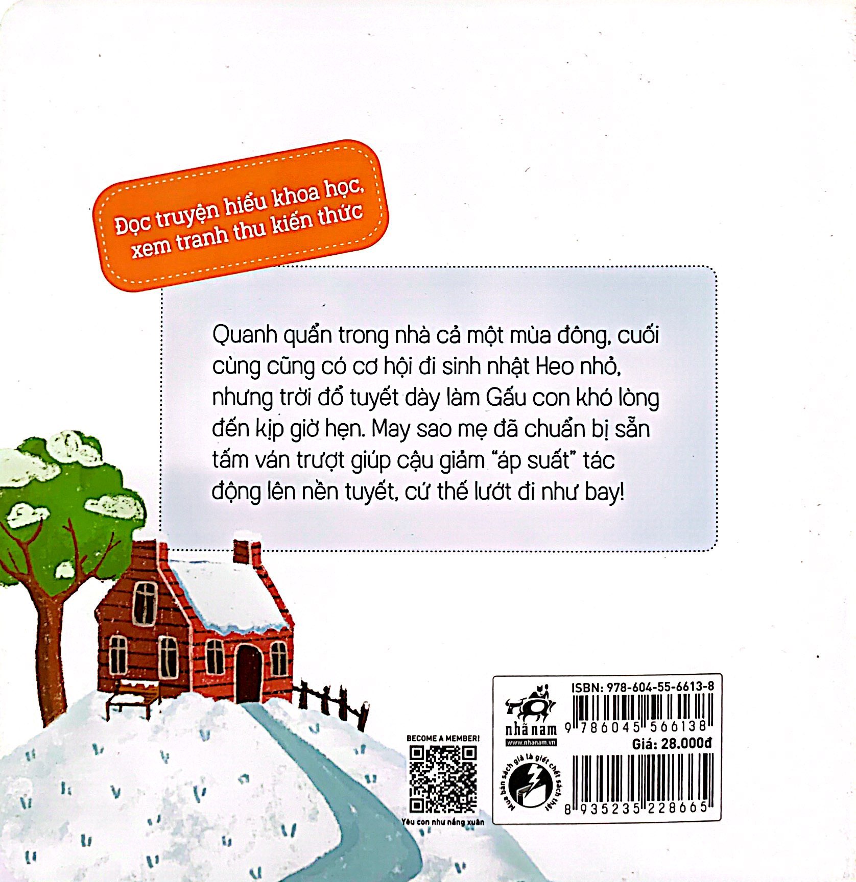 em làm quen với khoa học - gấu con muốn xuống núi