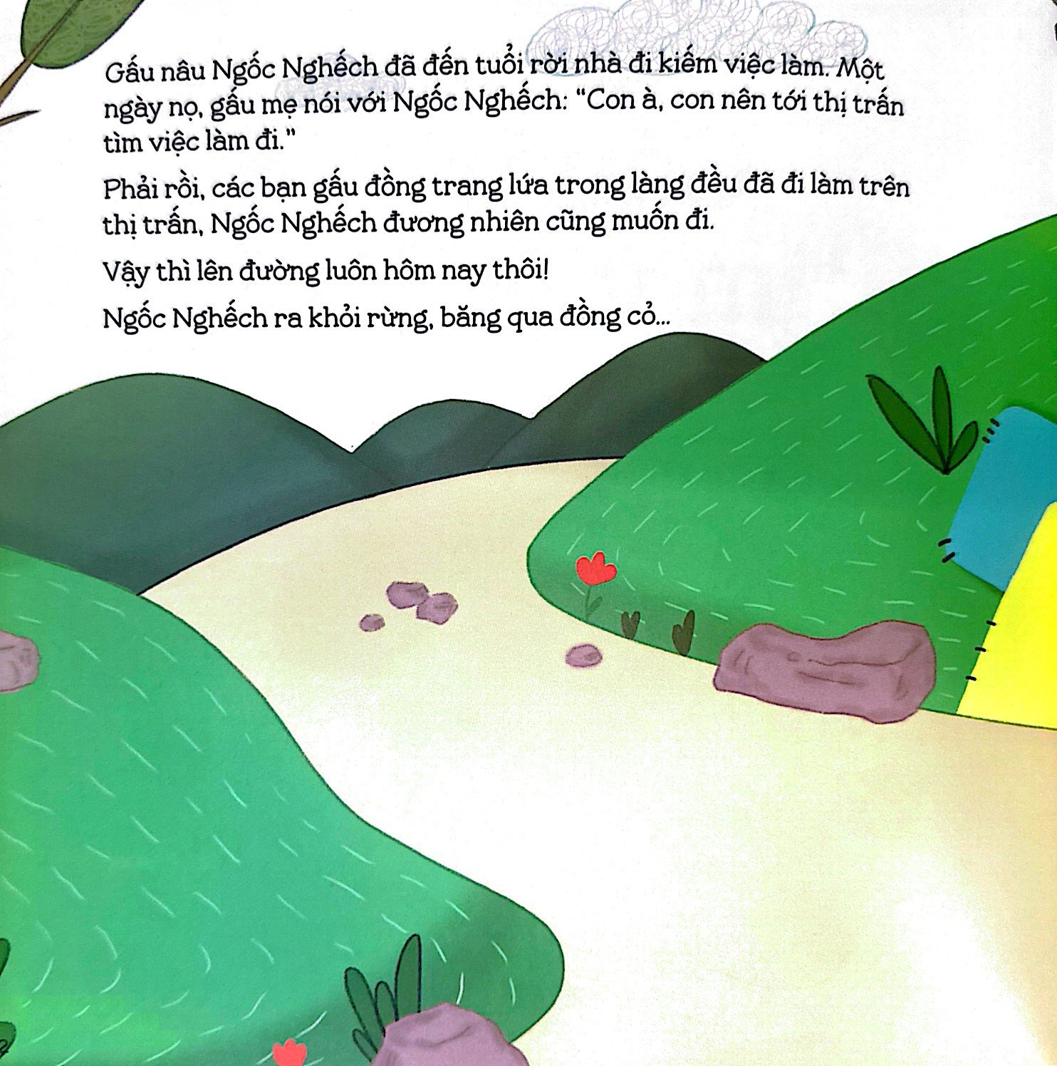 em làm quen với khoa học - gấu nâu tìm việc làm