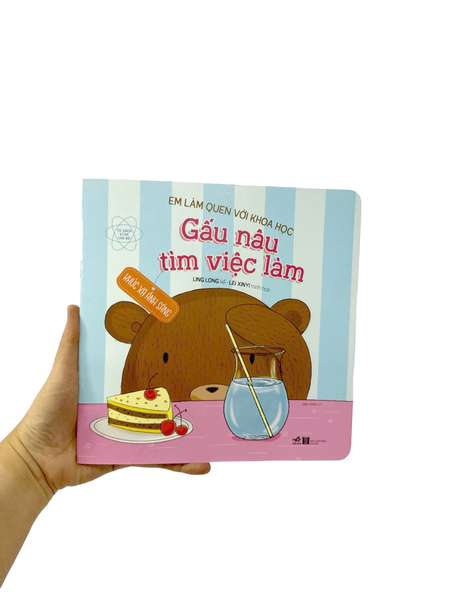 em làm quen với khoa học - gấu nâu tìm việc làm