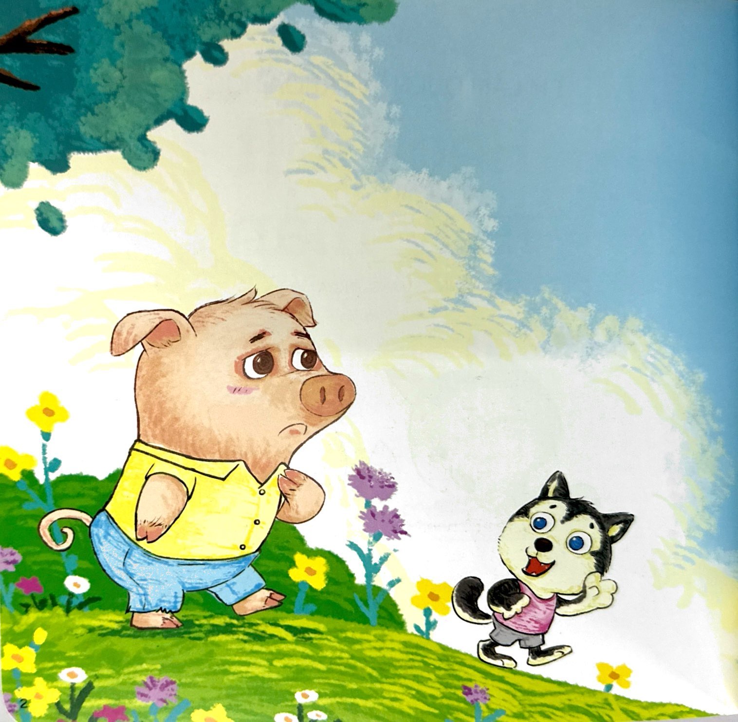 em làm quen với khoa học - heo ụt ịt may mắn