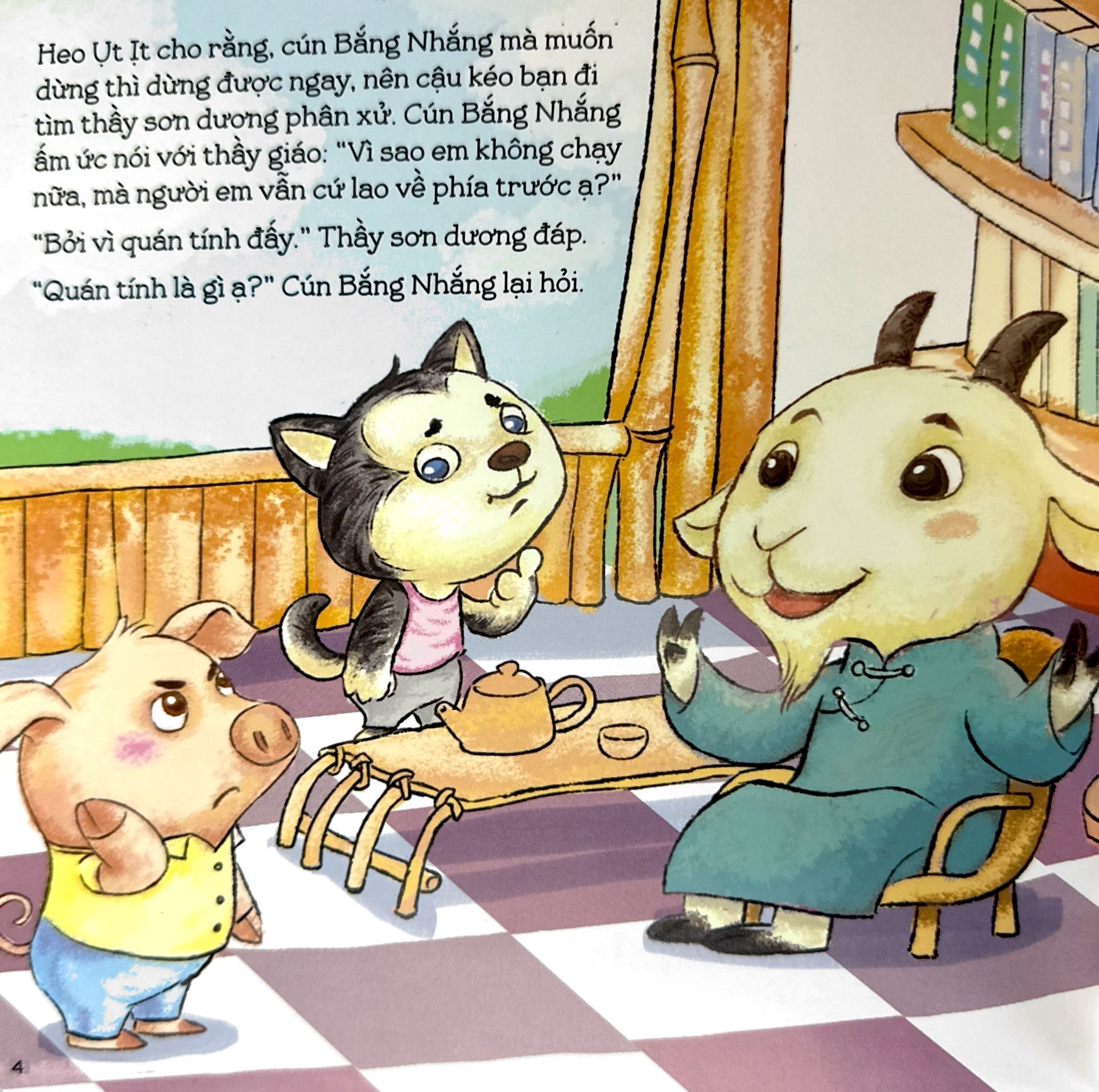 em làm quen với khoa học - heo ụt ịt may mắn