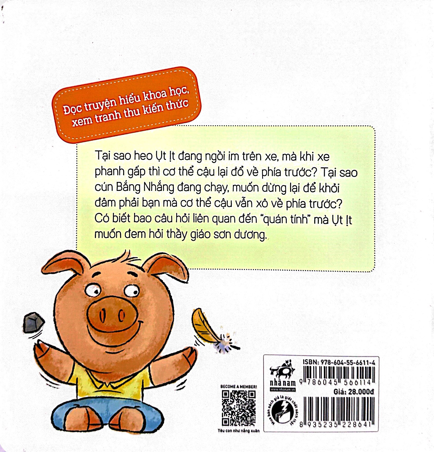 em làm quen với khoa học - heo ụt ịt may mắn