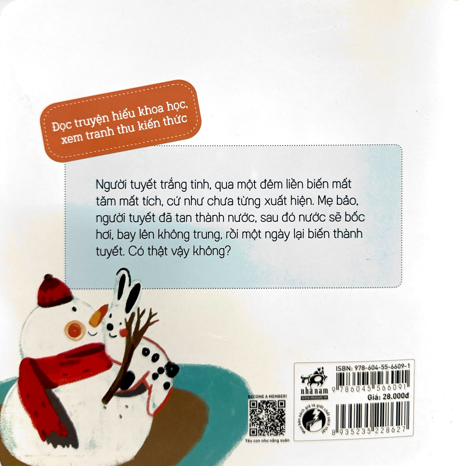 em làm quen với khoa học - người tuyết biến mất rồi