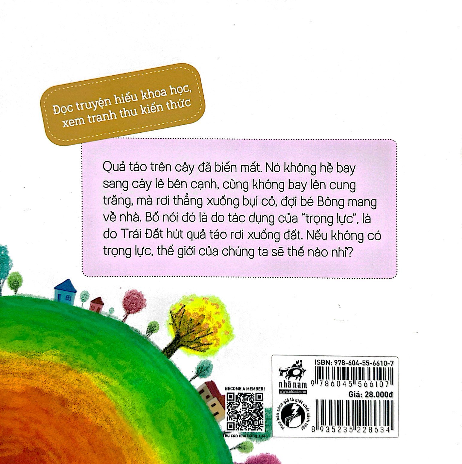 em làm quen với khoa học - quả táo đâu mất rồi