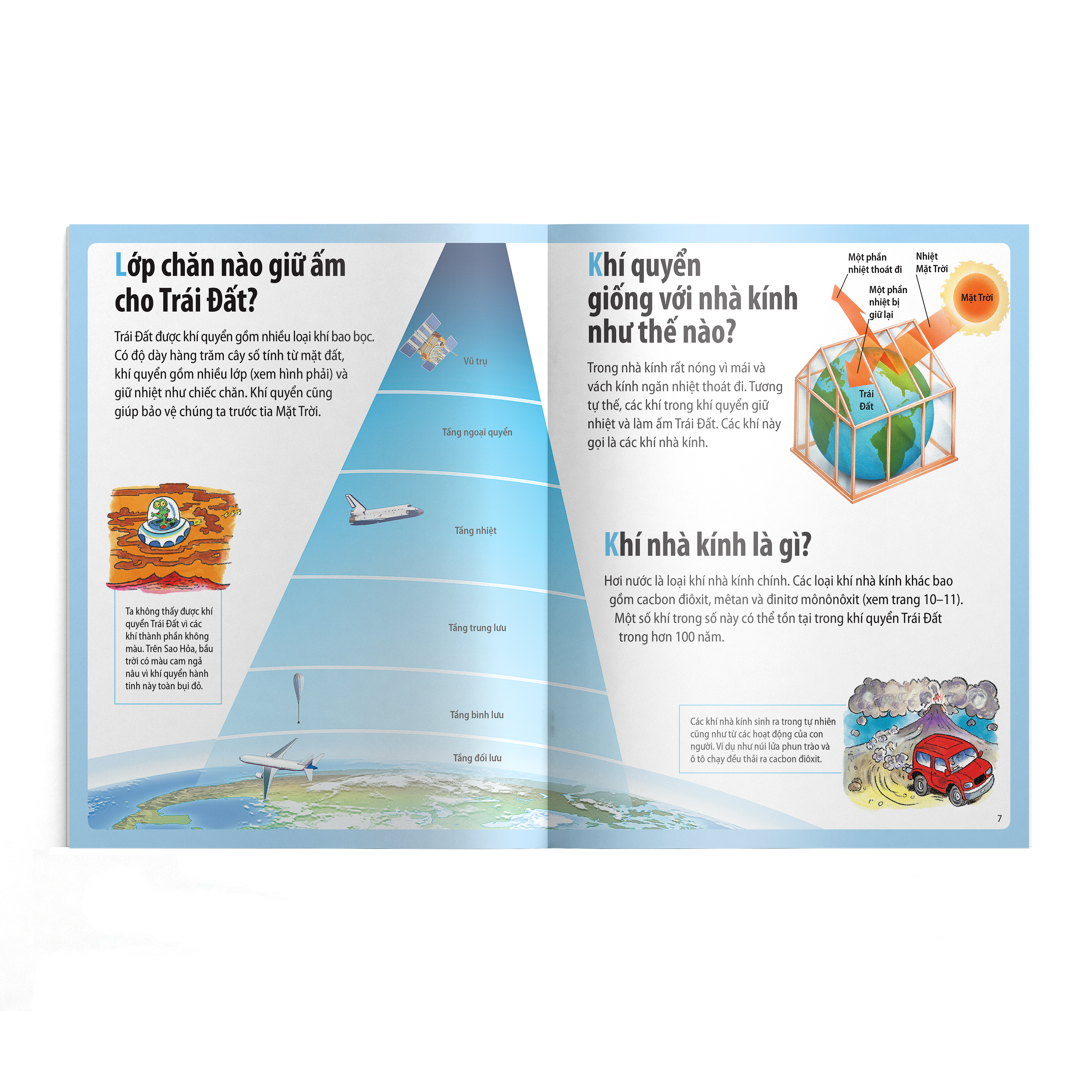 em muốn biết vì sao - có lỗ thủng trên bầu trời và những câu hỏi khác về môi trường