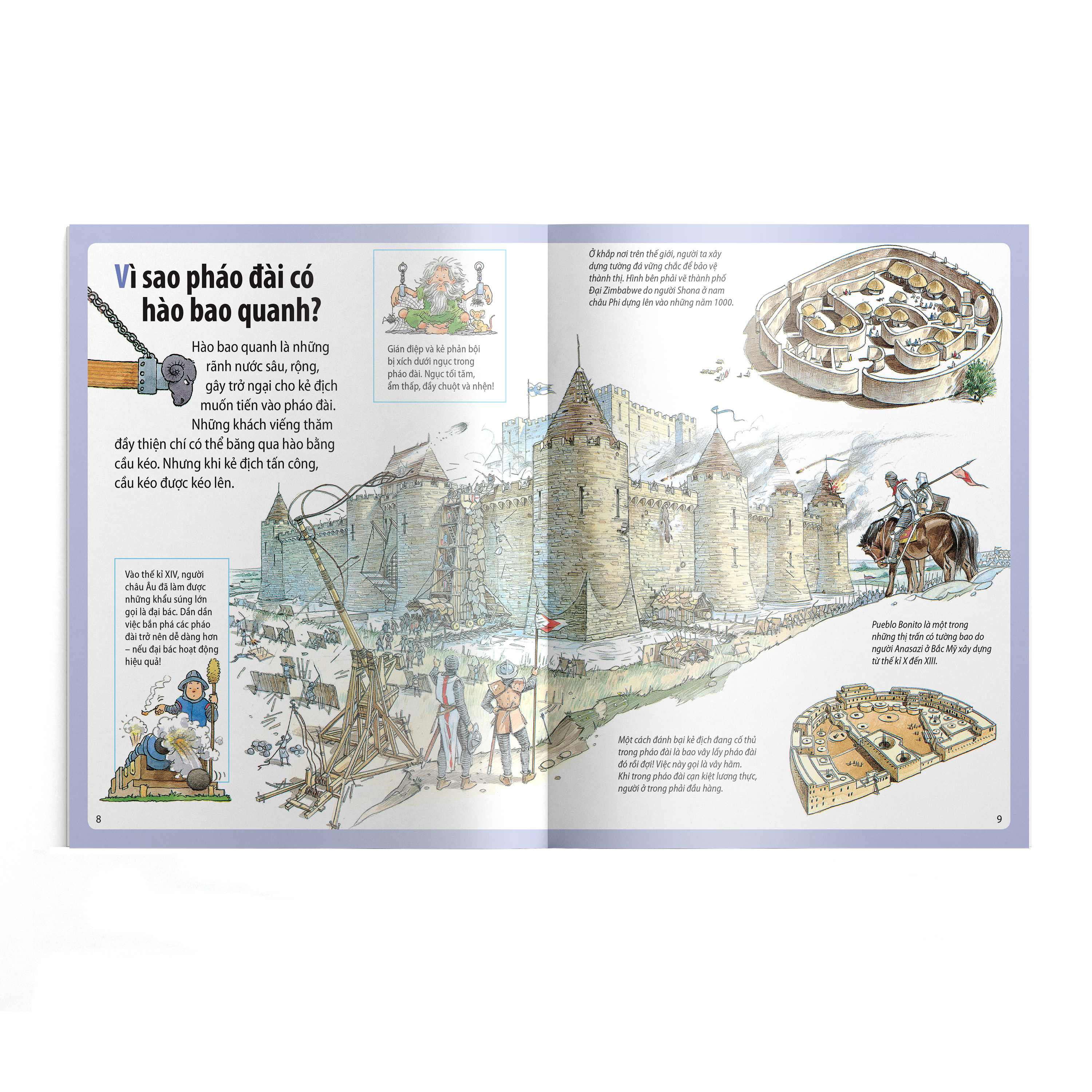 em muốn biết vì sao - pháo đài có hào bao quanh và những câu hỏi khác về ngày xưa