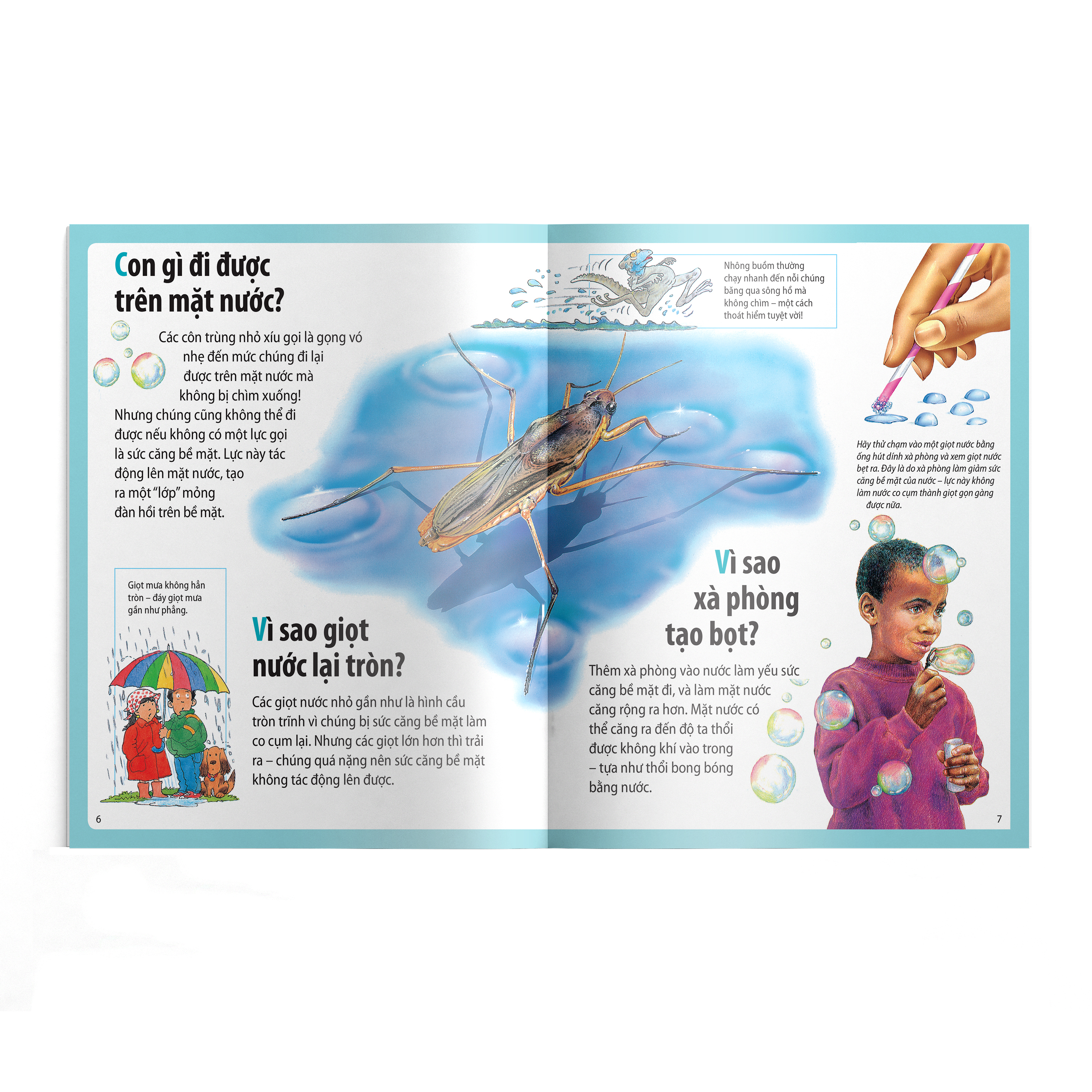 em muốn biết vì sao - xà phòng tạo bọt và những câu hỏi khác về khoa học