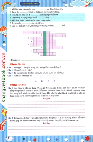 em muốn làm trạng nguyên nhỏ tuổi lớp 4