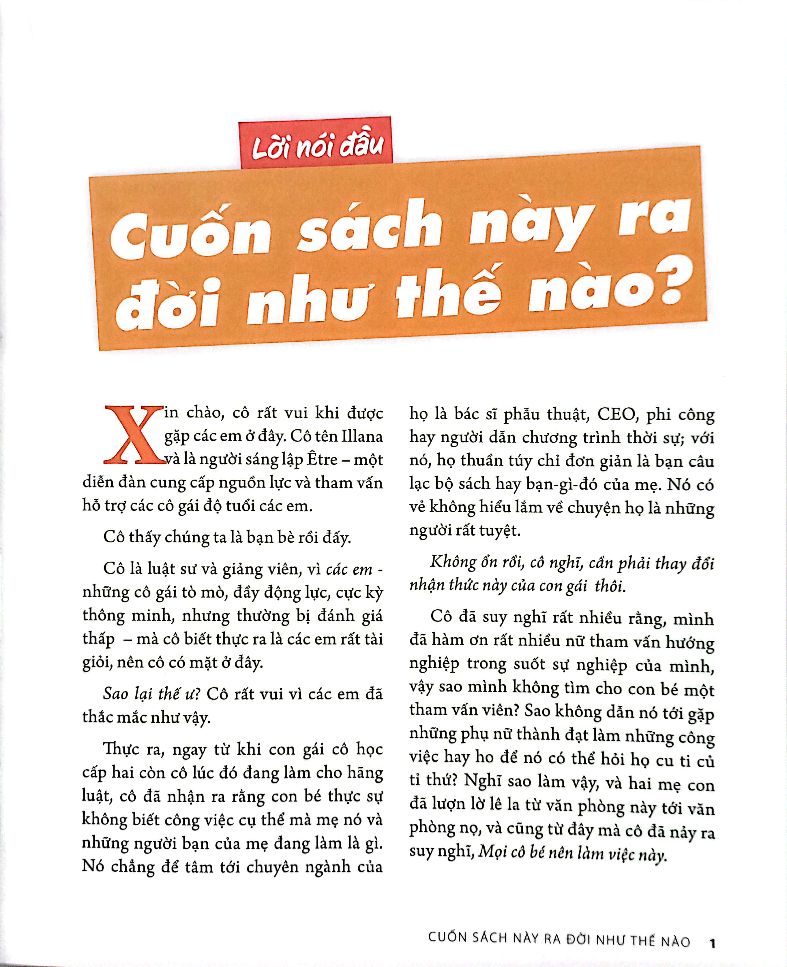 em muốn mình là ai, cô gái?! - lời thông tuệ dành cho các cô gái sẽ thay đổi thế giới