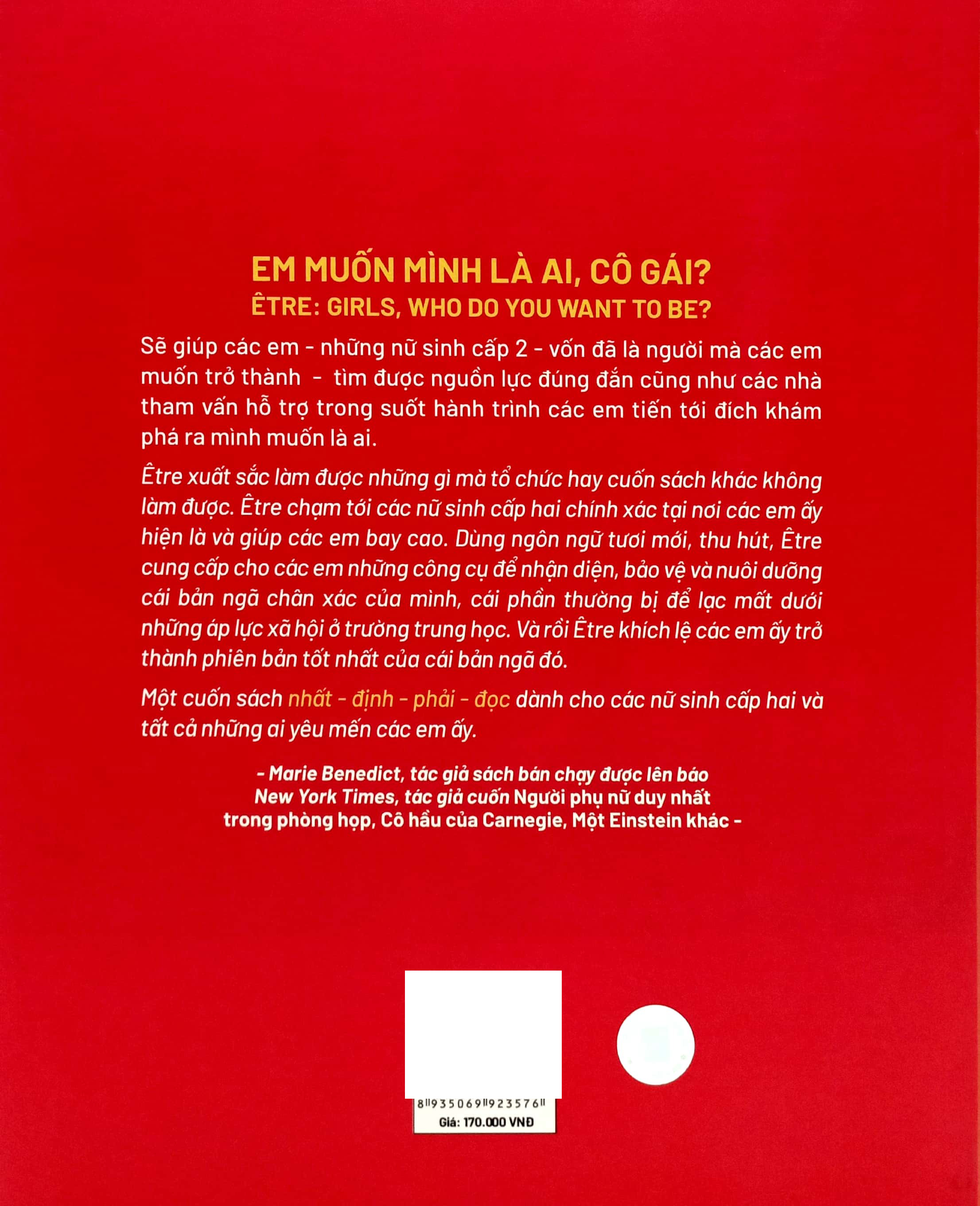 em muốn mình là ai, cô gái?! - lời thông tuệ dành cho các cô gái sẽ thay đổi thế giới
