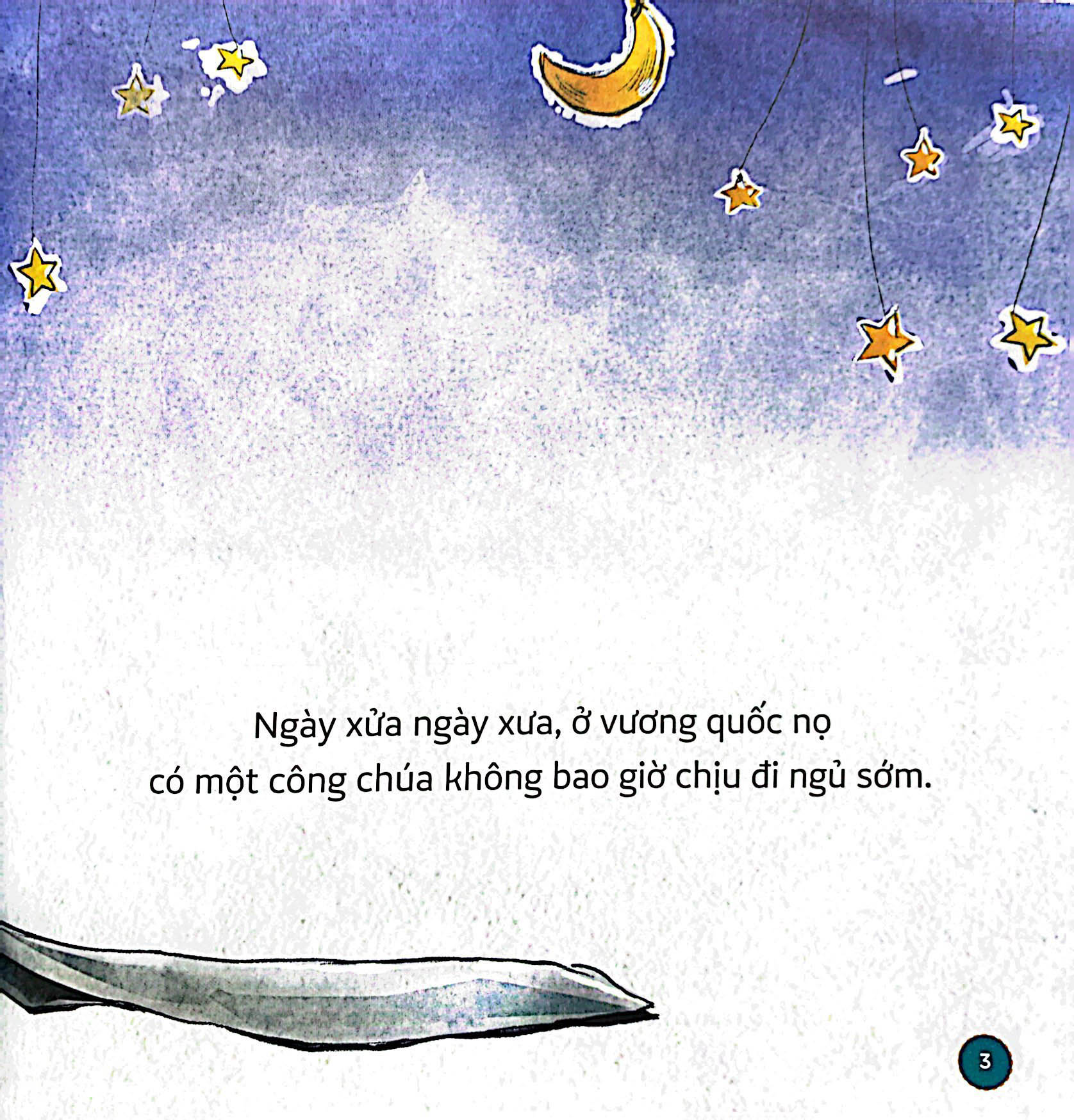 em rèn thói quen tốt - tiên vui vẻ và công chúa không chịu đi ngủ sớm