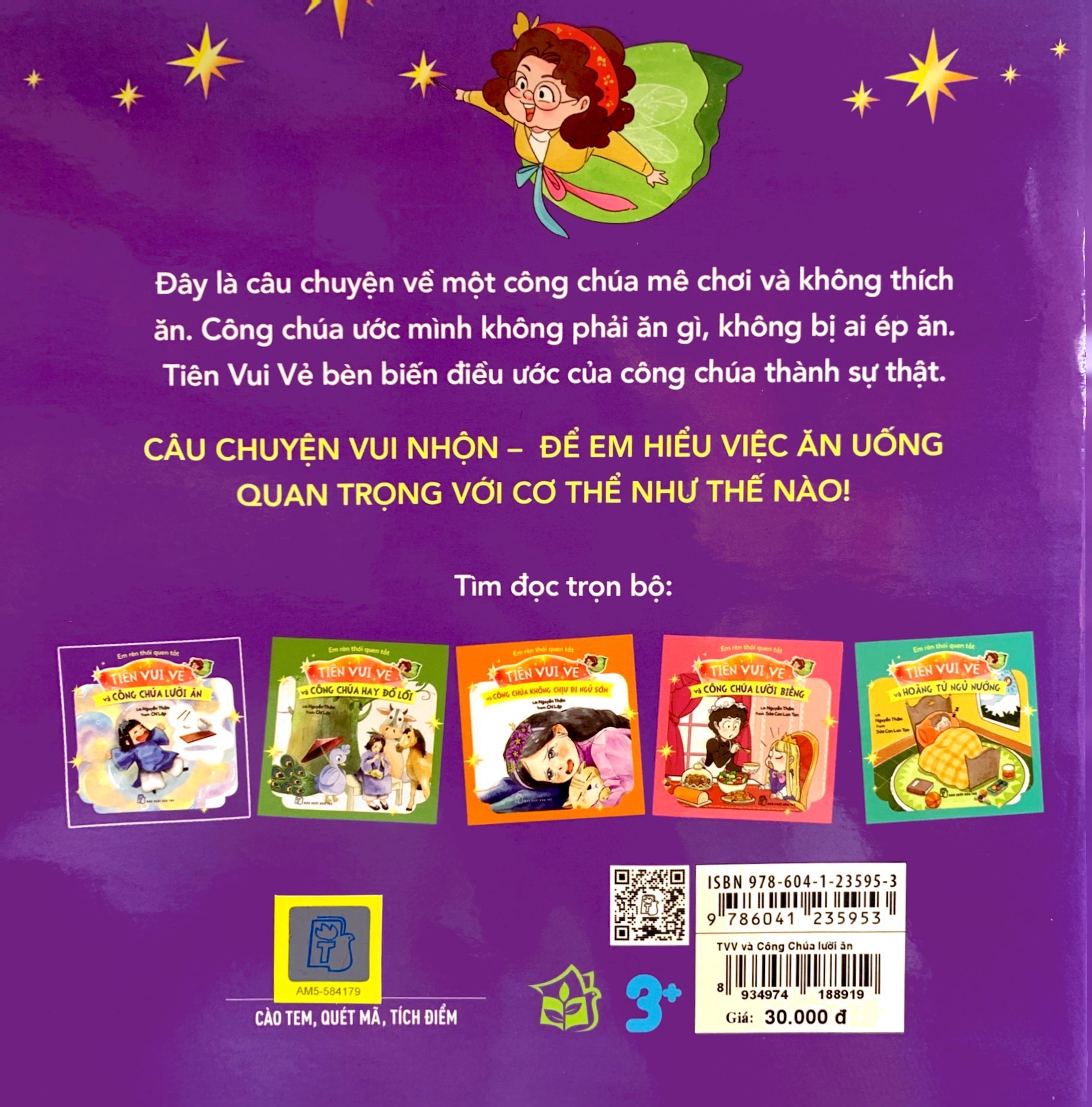 em rèn thói quen tốt - tiên vui vẻ và công chúa lười ăn