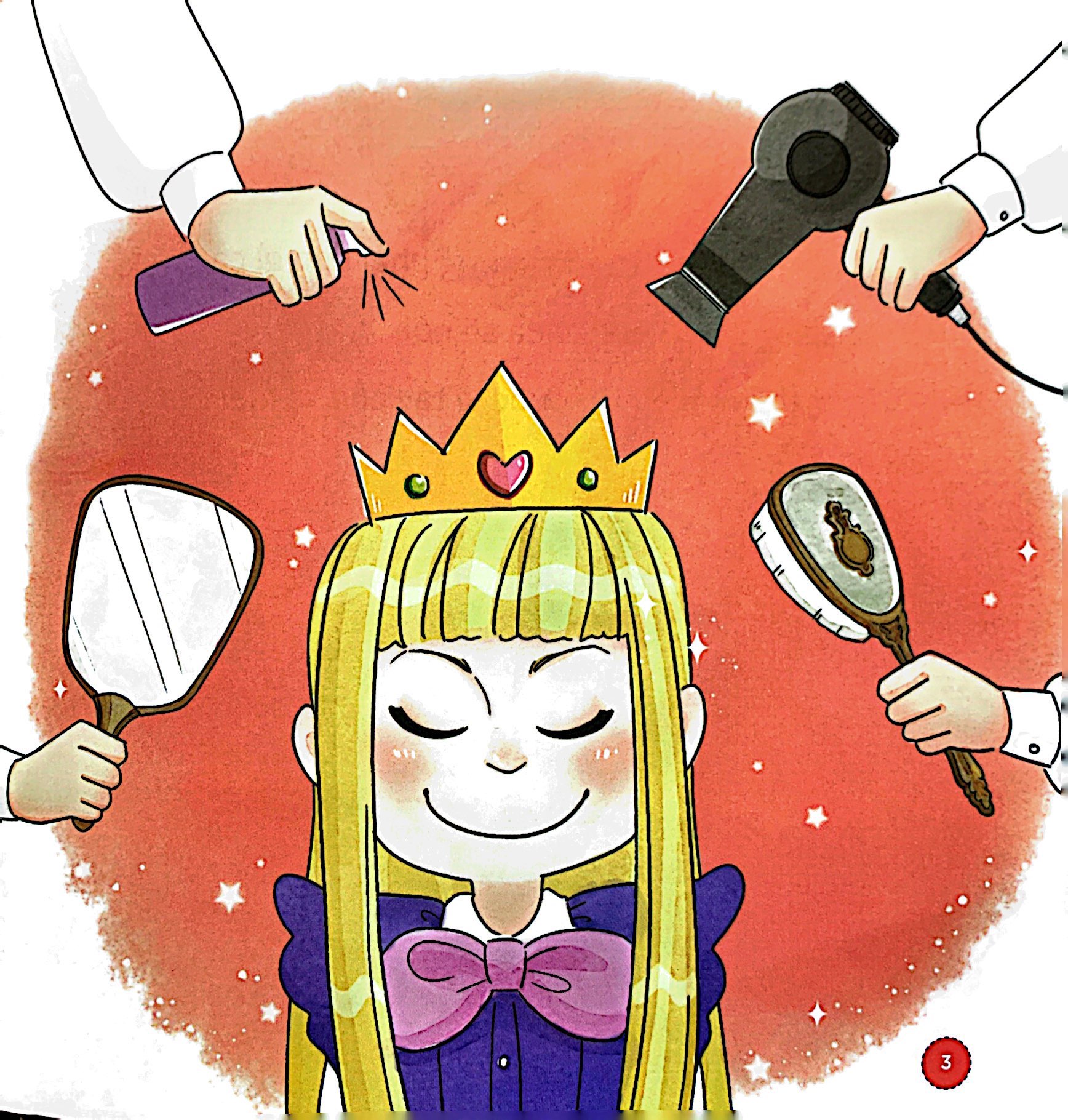 em rèn thói quen tốt - tiên vui vẻ và công chúa lười biếng