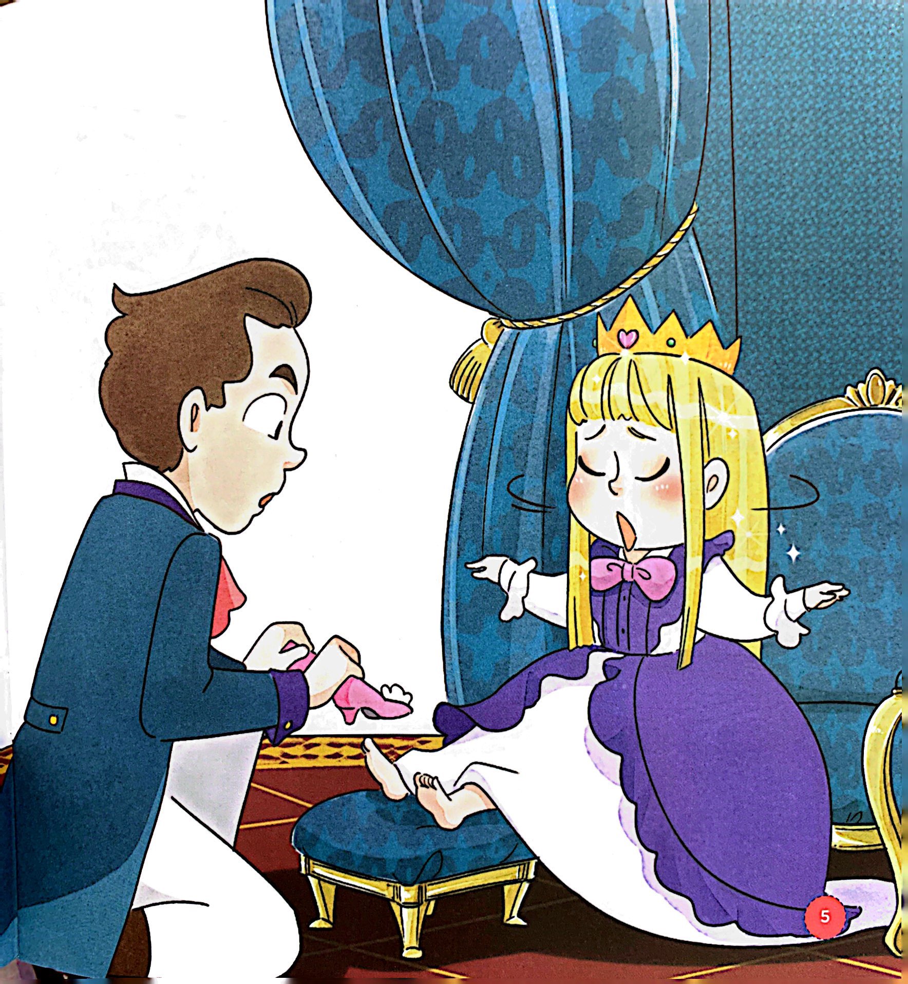 em rèn thói quen tốt - tiên vui vẻ và công chúa lười biếng