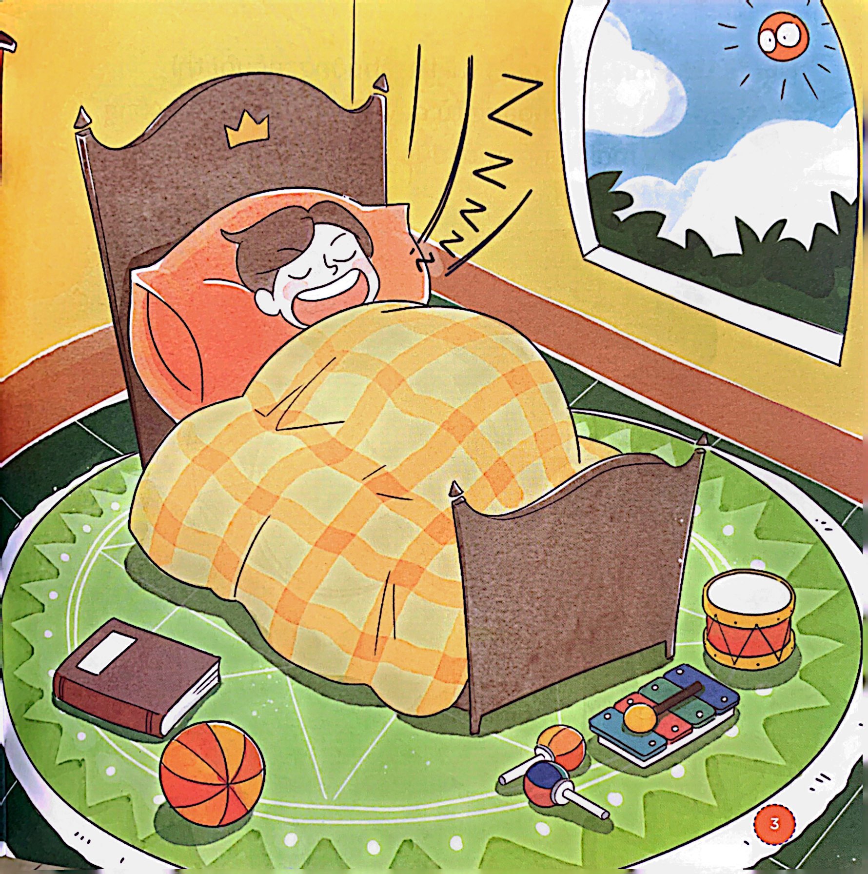 em rèn thói quen tốt - tiên vui vẻ và hoàng tử ngủ nướng