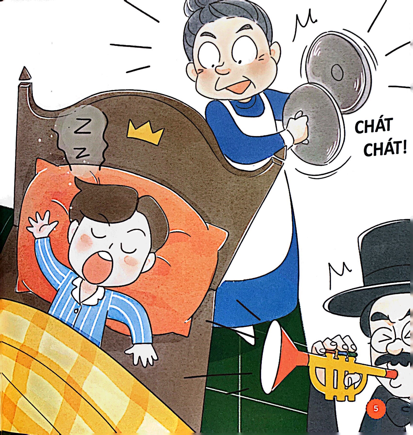 em rèn thói quen tốt - tiên vui vẻ và hoàng tử ngủ nướng