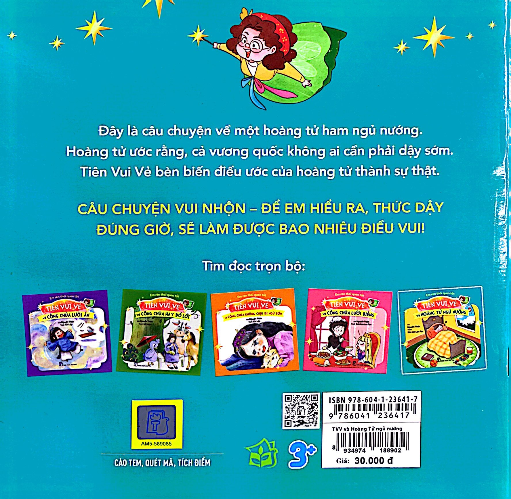 em rèn thói quen tốt - tiên vui vẻ và hoàng tử ngủ nướng