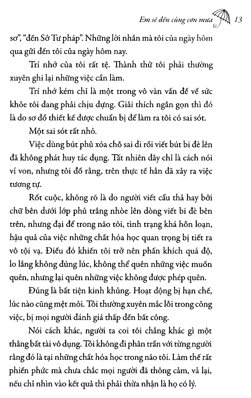 em sẽ đến cùng cơn mưa (tái bản 2023)
