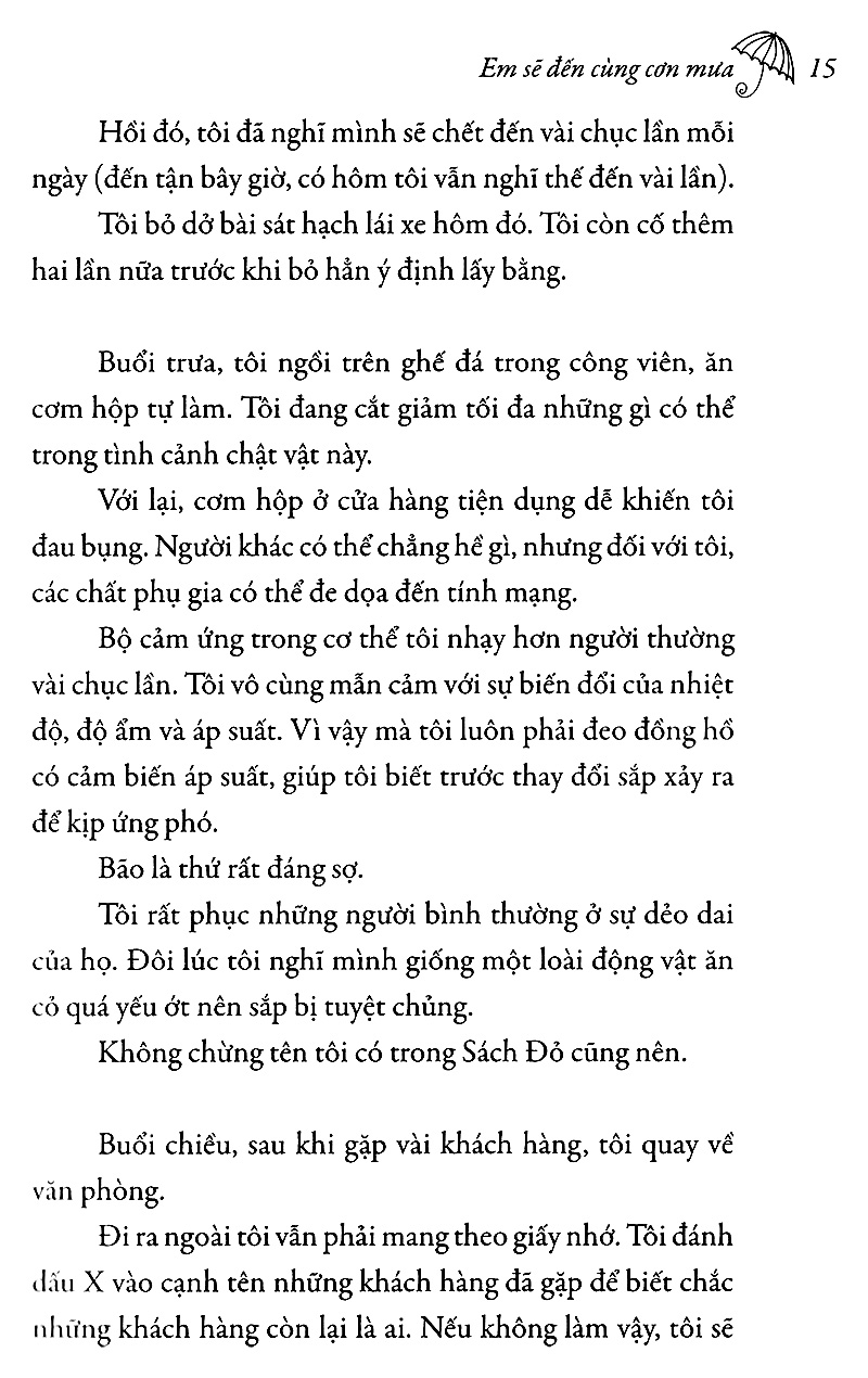 em sẽ đến cùng cơn mưa (tái bản 2023)