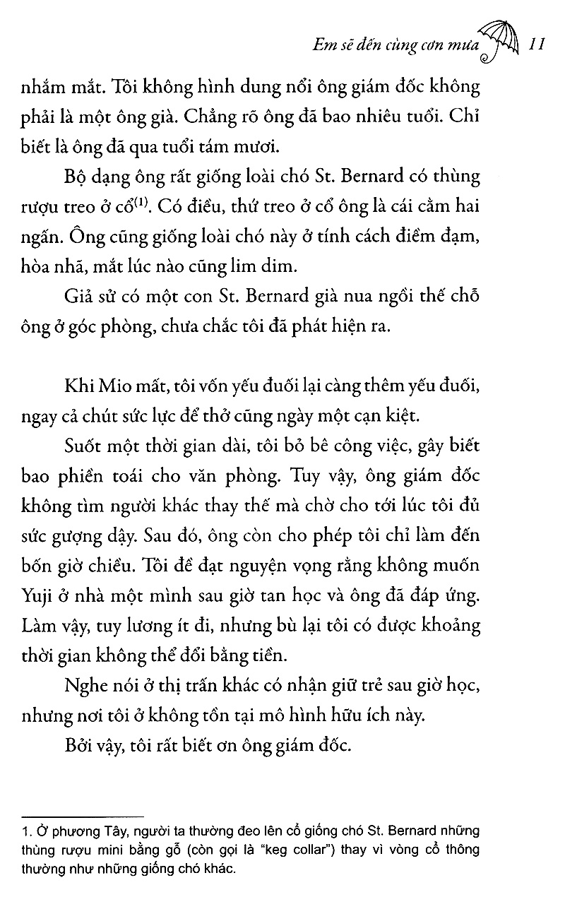 em sẽ đến cùng cơn mưa (tái bản 2023)