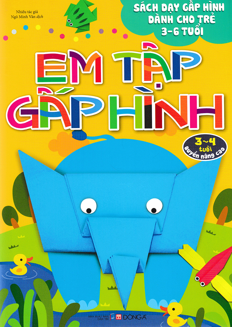 em tập gấp hình 3-4 tuổi - nâng cao (tái bản 2018)