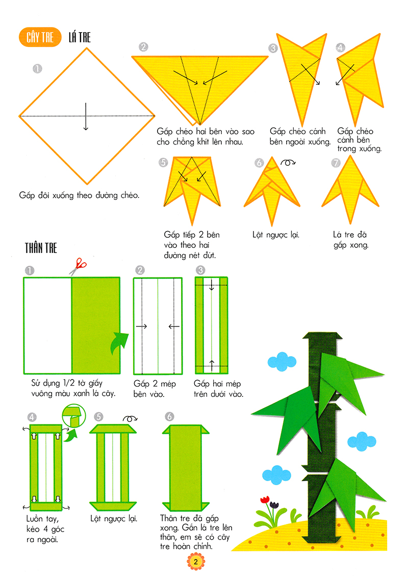 em tập gấp hình 3-4 tuổi - nâng cao (tái bản 2018)
