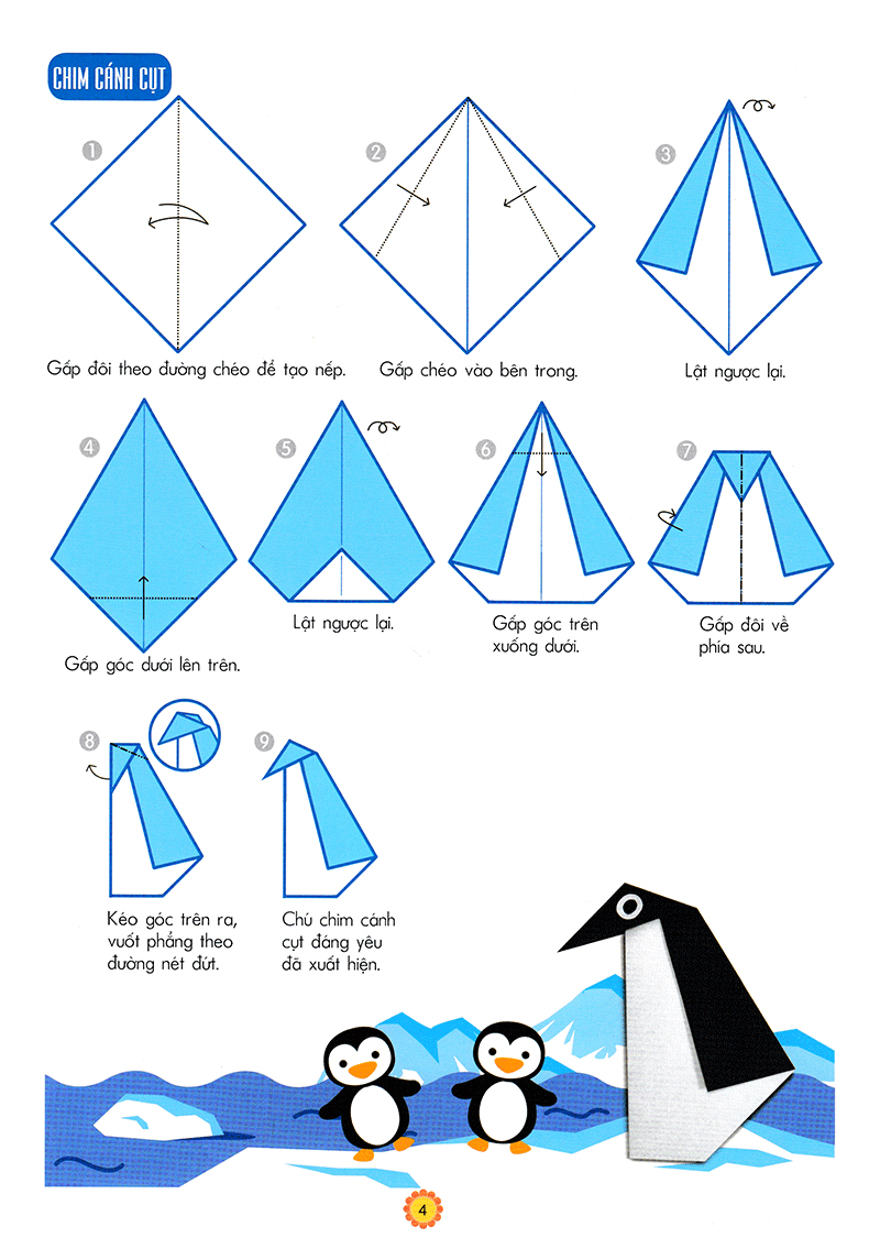 em tập gấp hình 3-4 tuổi - nâng cao (tái bản 2018)