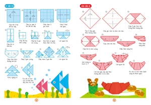 em tập gấp hình 4-5 tuổi - nâng cao (tái bản)