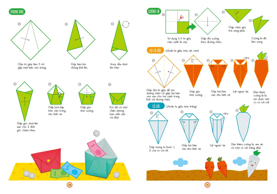 em tập gấp hình cơ bản (3-4 tuổi) (tái bản 2018)