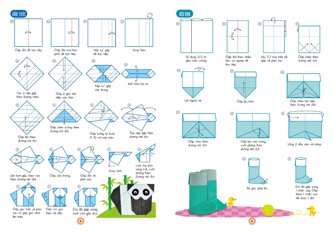 em tập gấp hình nâng cao (tái bản)