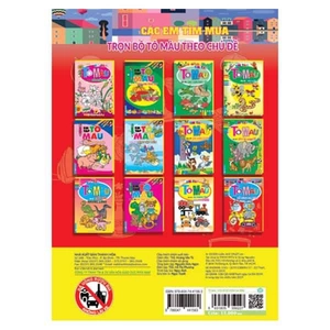 em tập tô màu - chủ đề đồ dùng gia đình