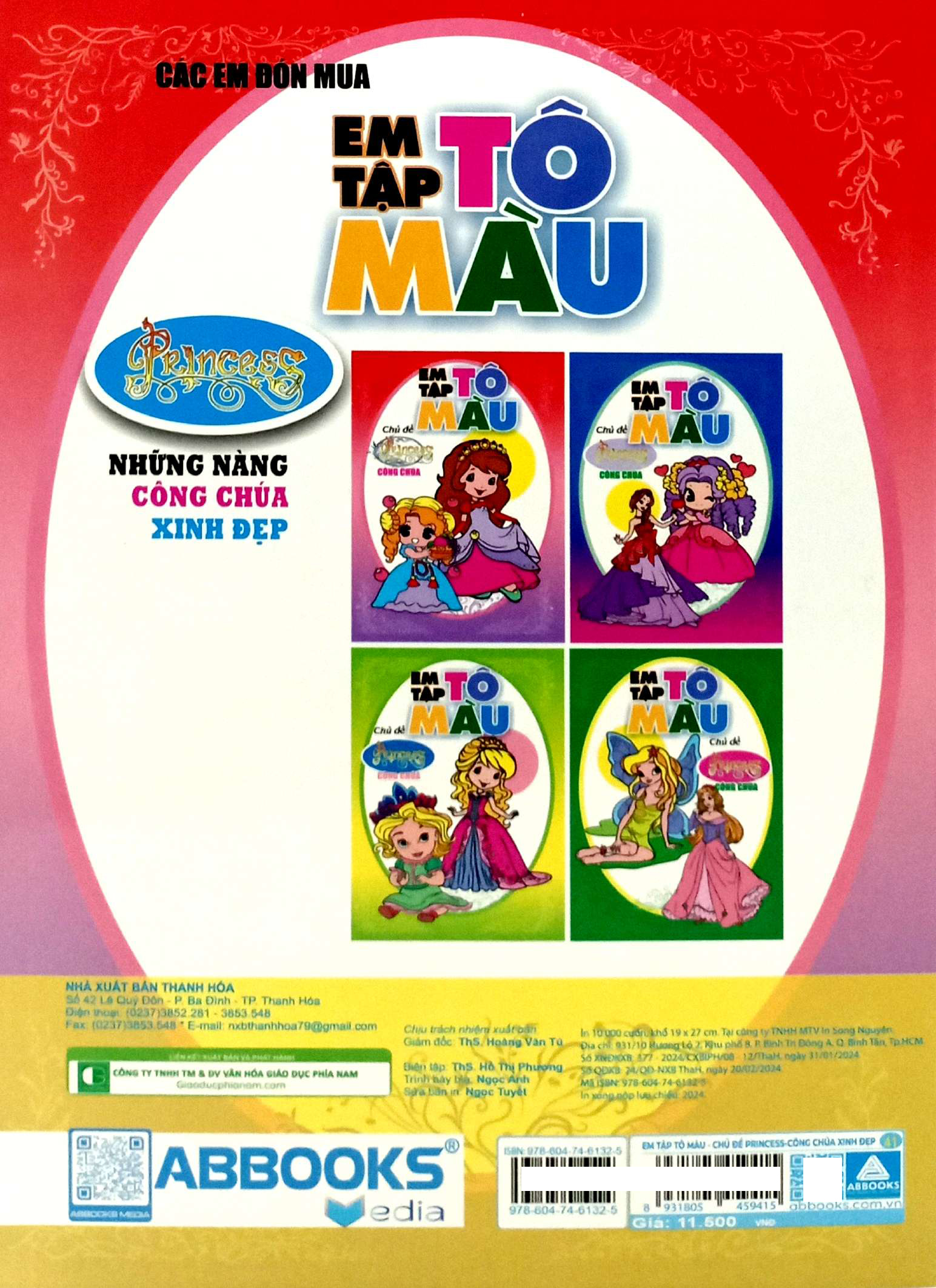 Em Tap To Mau Theo Chu De - Cong Chua Xinh Dep (Tai Ban 2025)