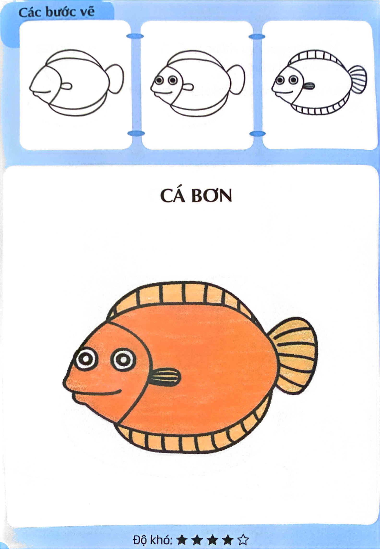 em tập vẽ và tô màu - động vật dưới nước