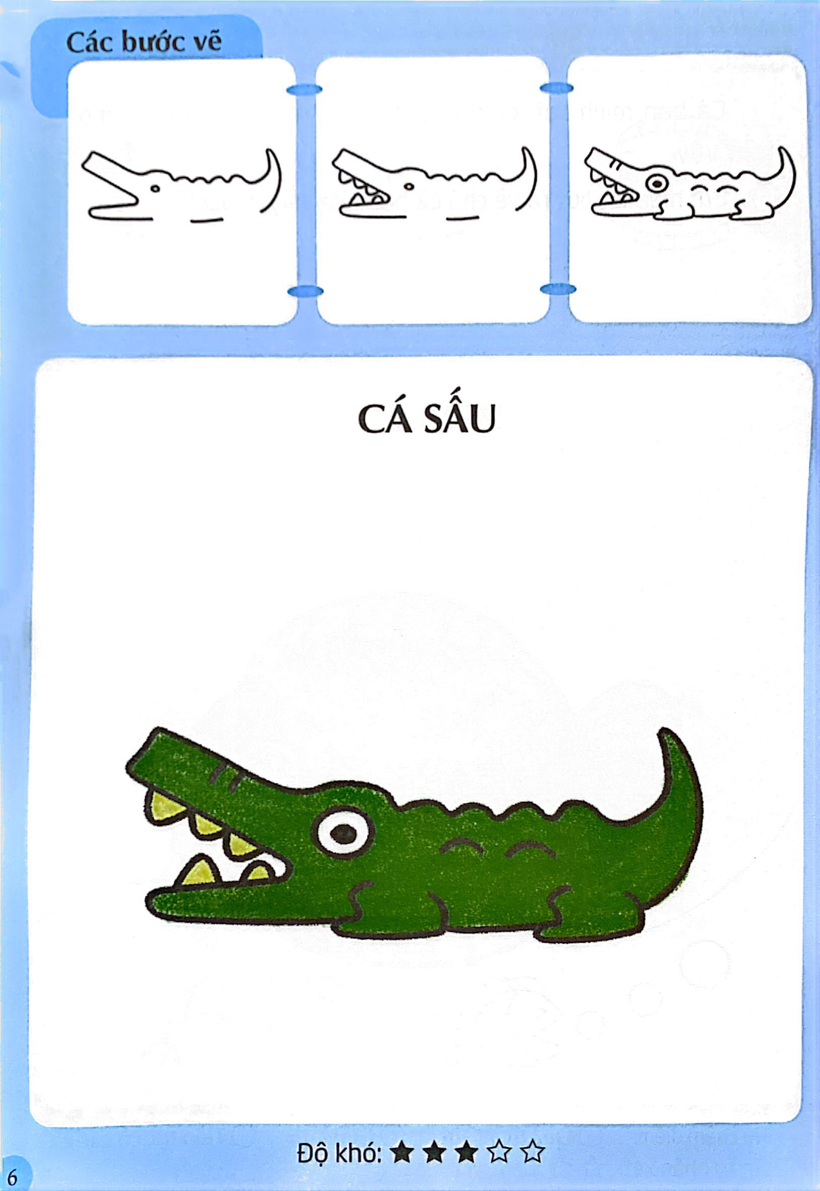 em tập vẽ và tô màu - động vật dưới nước