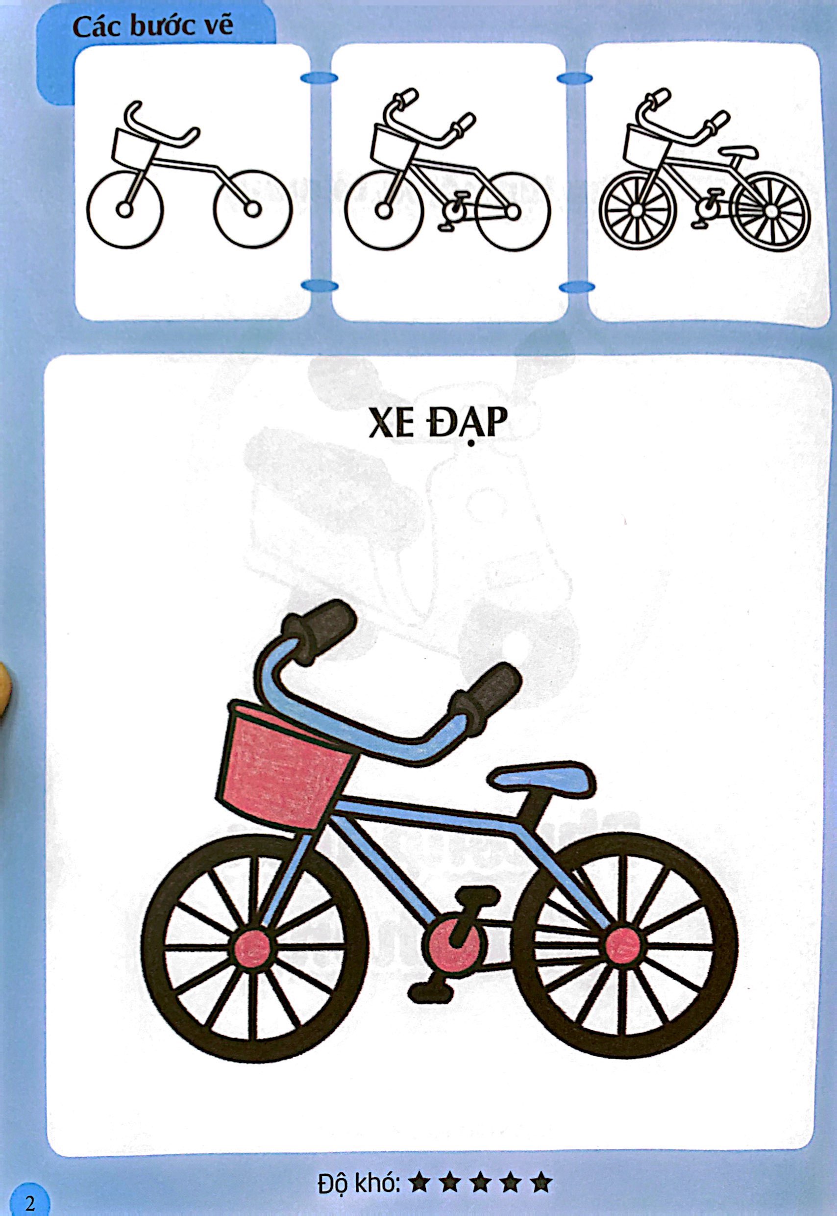 em tập vẽ và tô màu - phương tiện giao thông