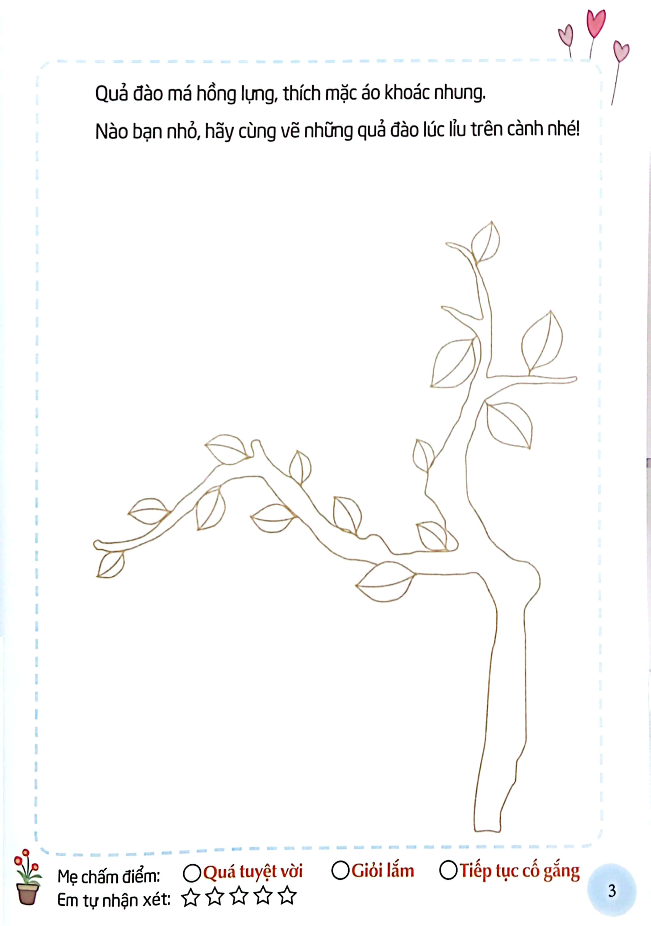 em tập vẽ và tô màu - rau củ quả