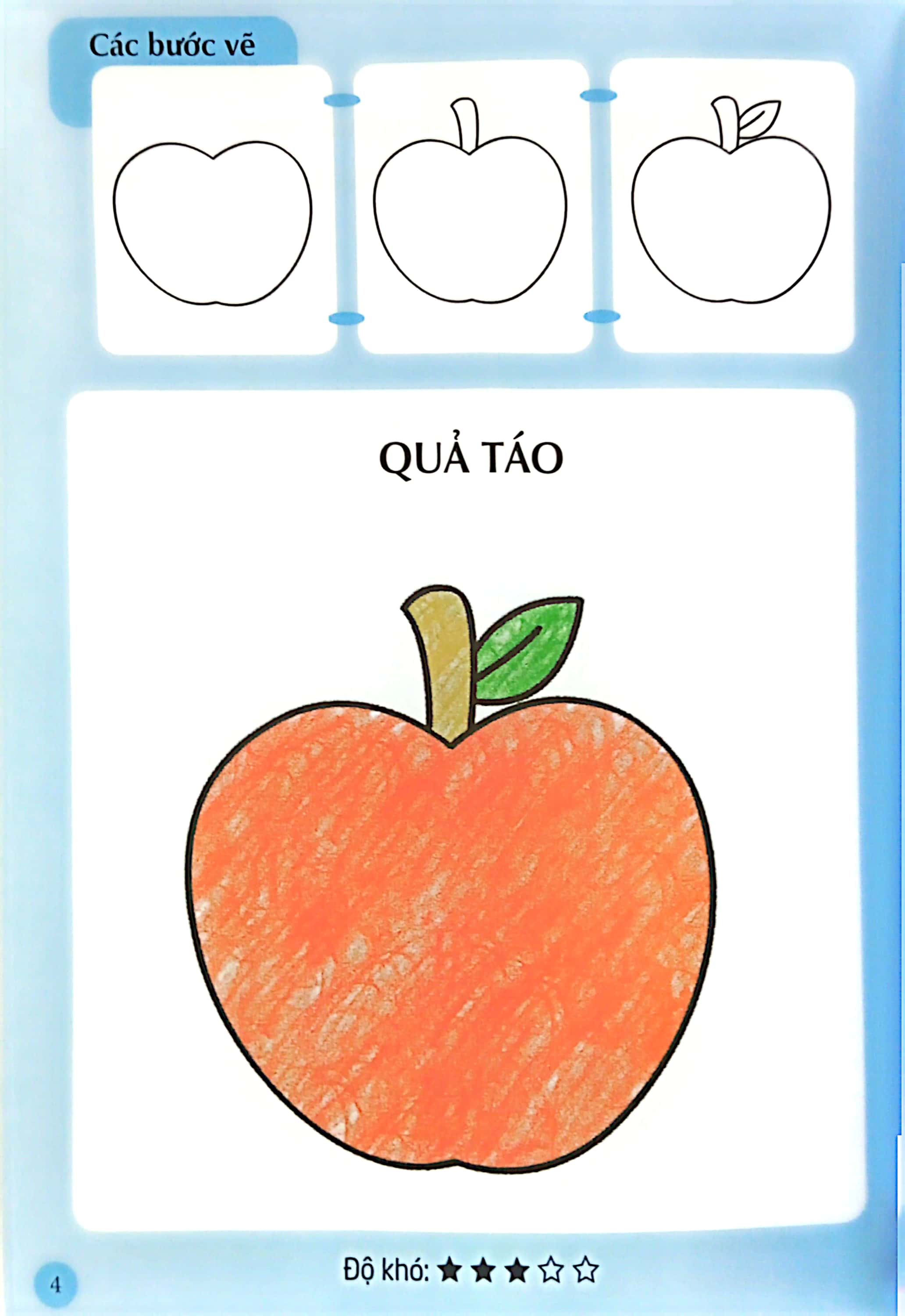 em tập vẽ và tô màu - rau củ quả