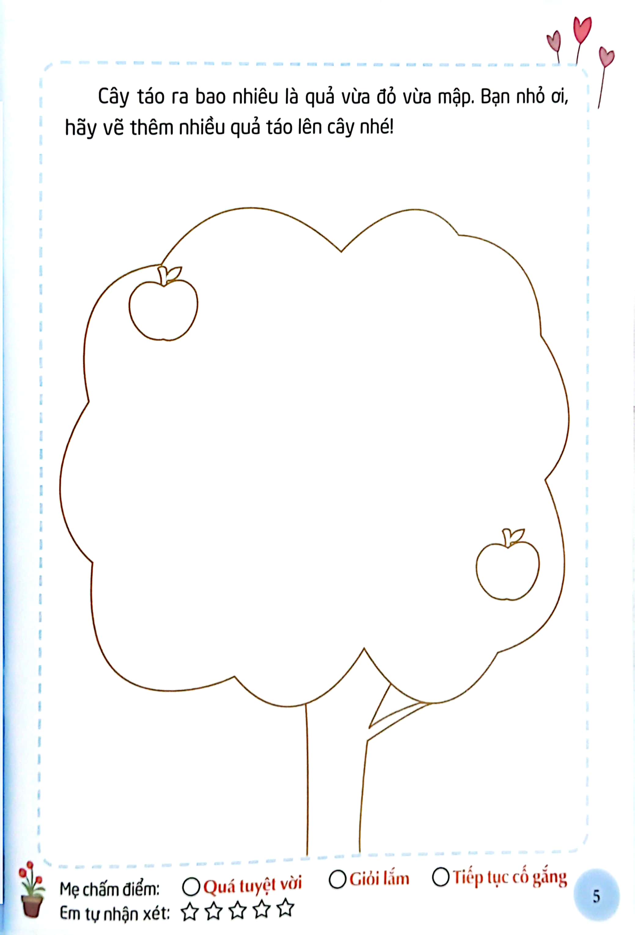 em tập vẽ và tô màu - rau củ quả