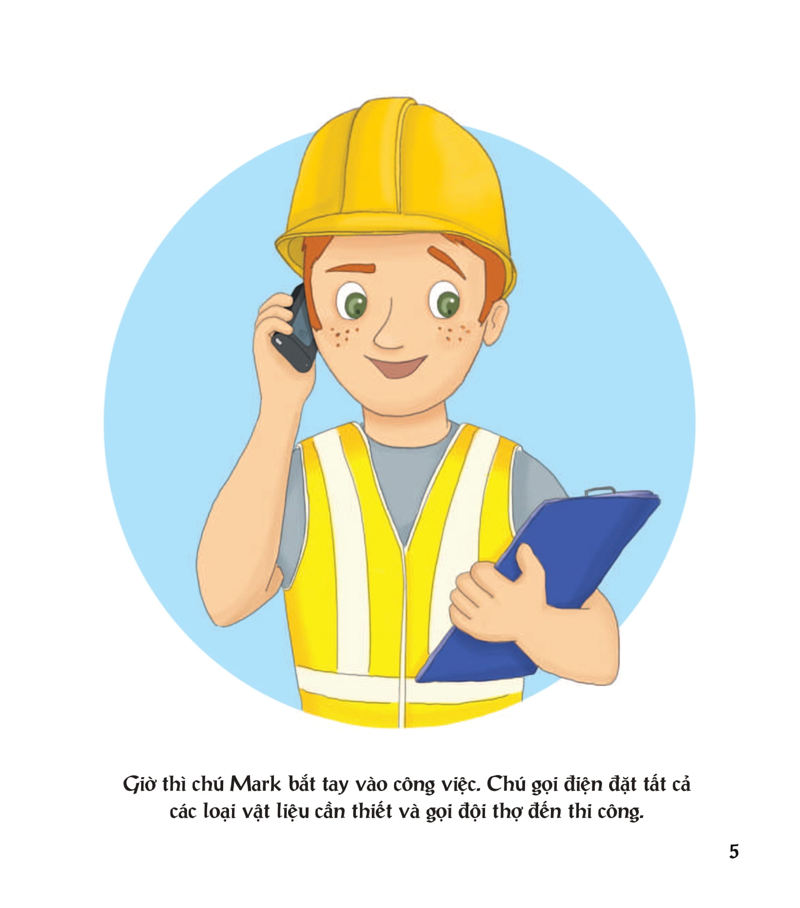 em thích nghề nào? - kĩ sư xây dựng